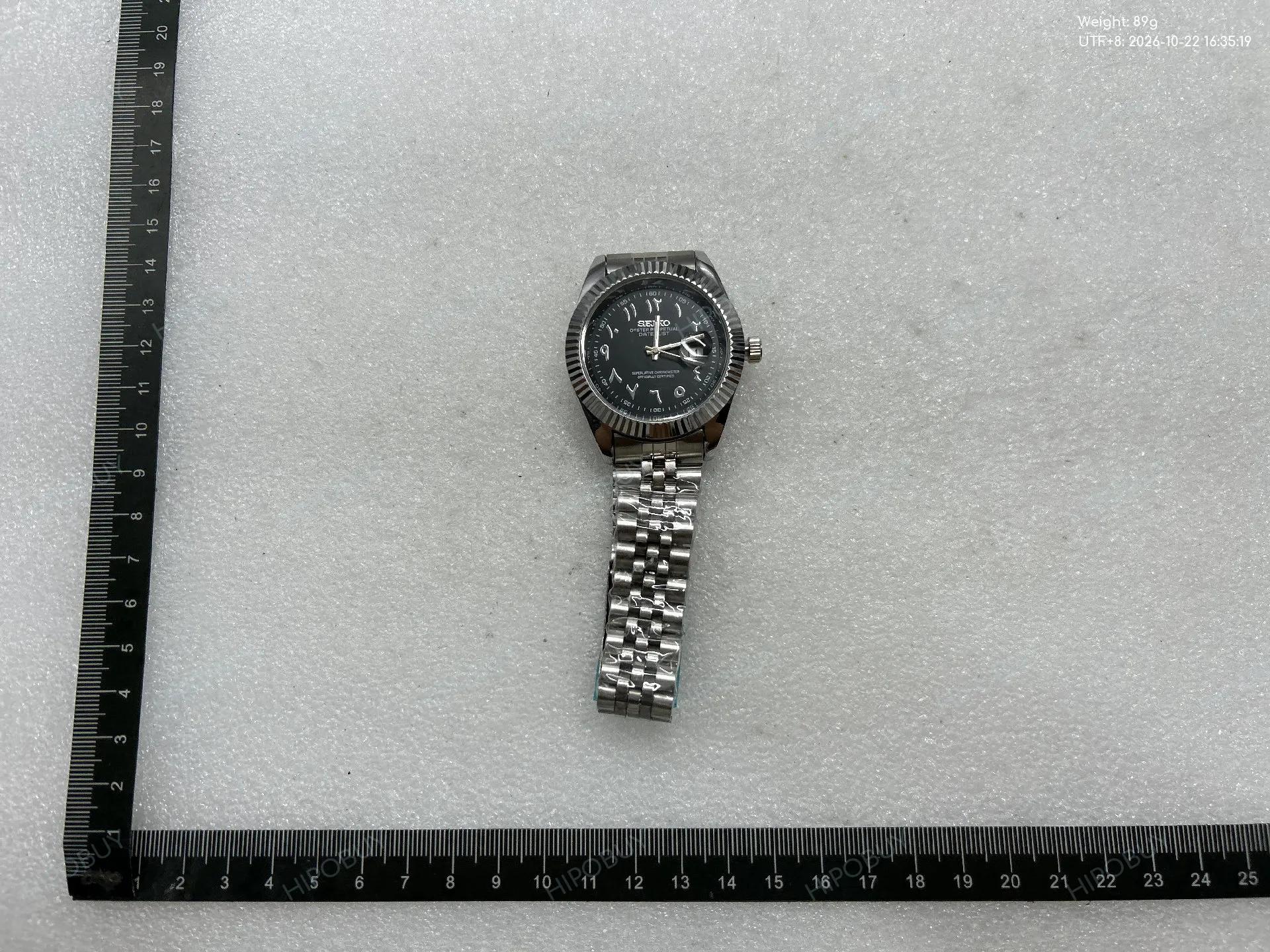 Foto QC 3 de Rolex Datejust Pink Arabic Dial 126234