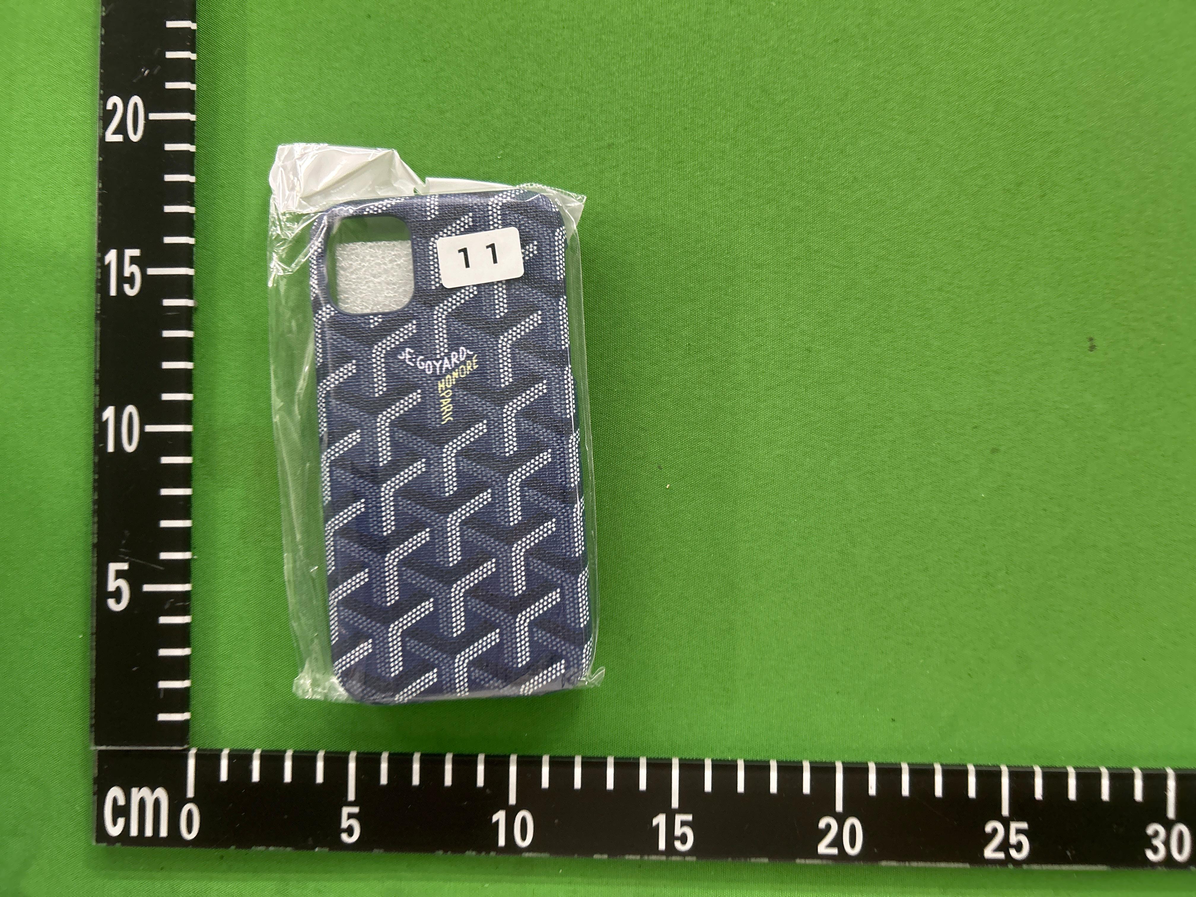Foto QC 1 de Goyard Goyardine Canvas Case for iPhone X Yellow
