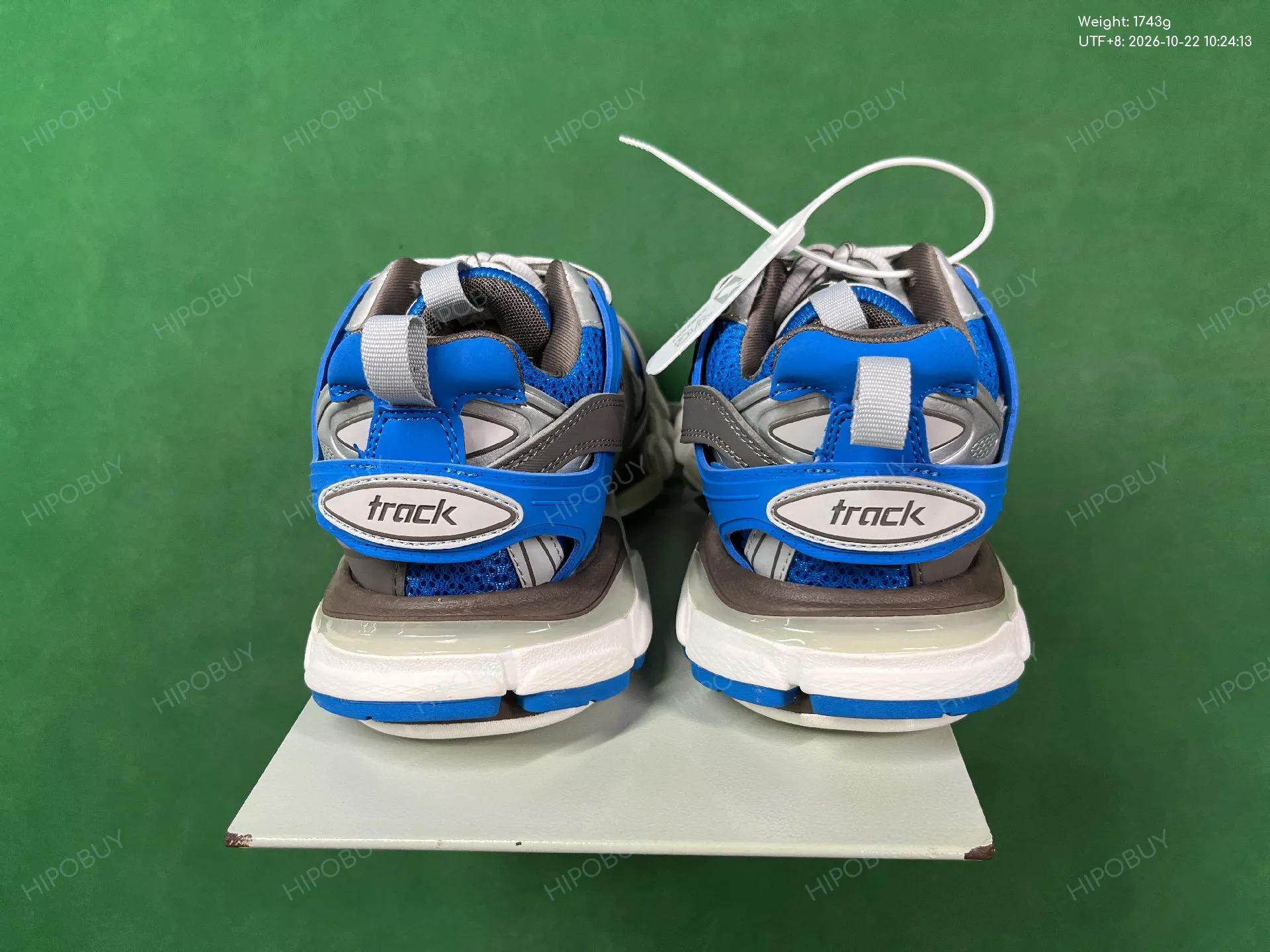 Foto QC 3 de Balenciaga Track LED Sneakers White Grey