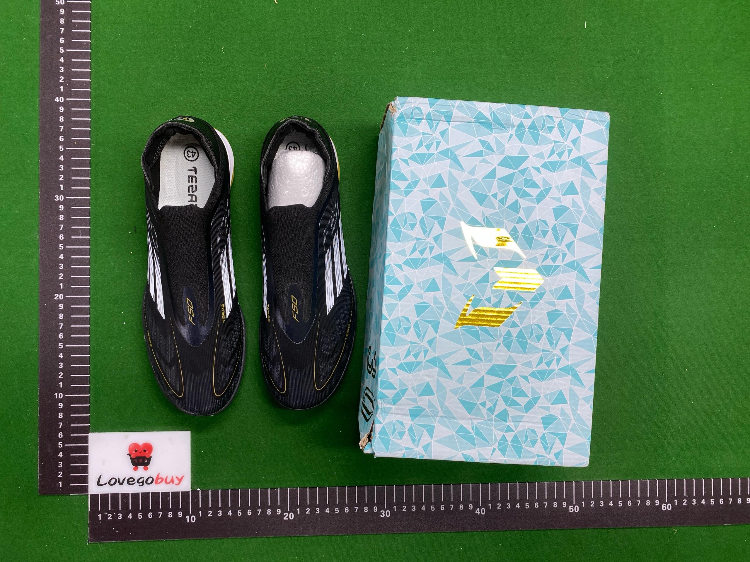 Foto QC 5 de adidas F50 League Laceless Turf Soccer Shoes White