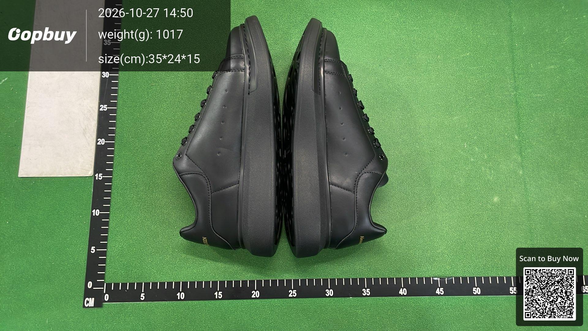 Foto QC 4 de Alexander McQueen Oversized Sneaker White Black