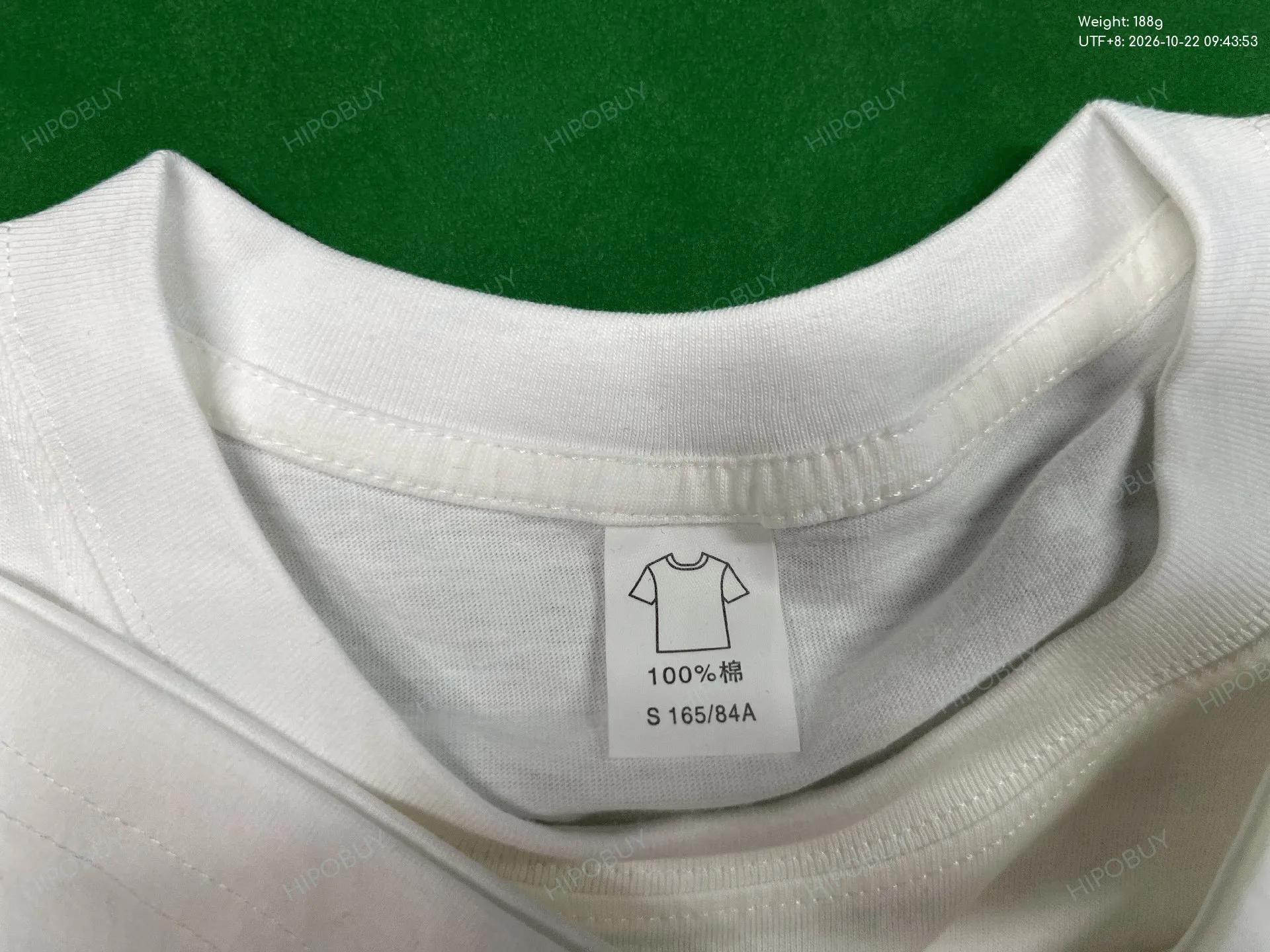 Foto QC 5 de Comme des Garçons Play T-shirt Big Heart Logo Light Blue