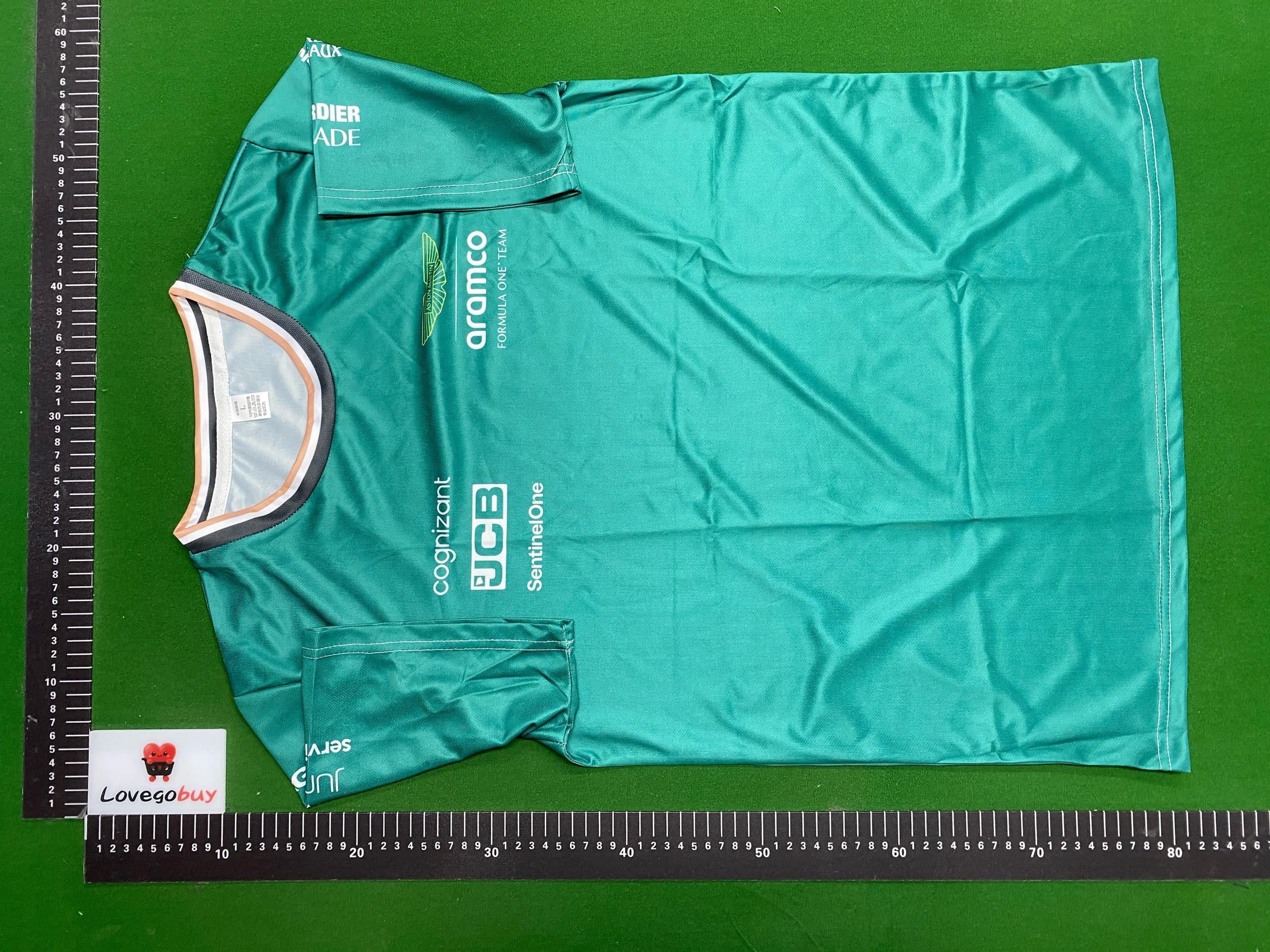 Foto QC 2 de Other Aston Martin Aramco Formula One Team T-shirt Green