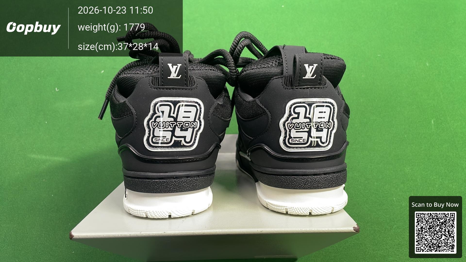 Foto QC 3 de Louis Vuitton LV Skate Sneaker Low Anthracite 1ABZ47
