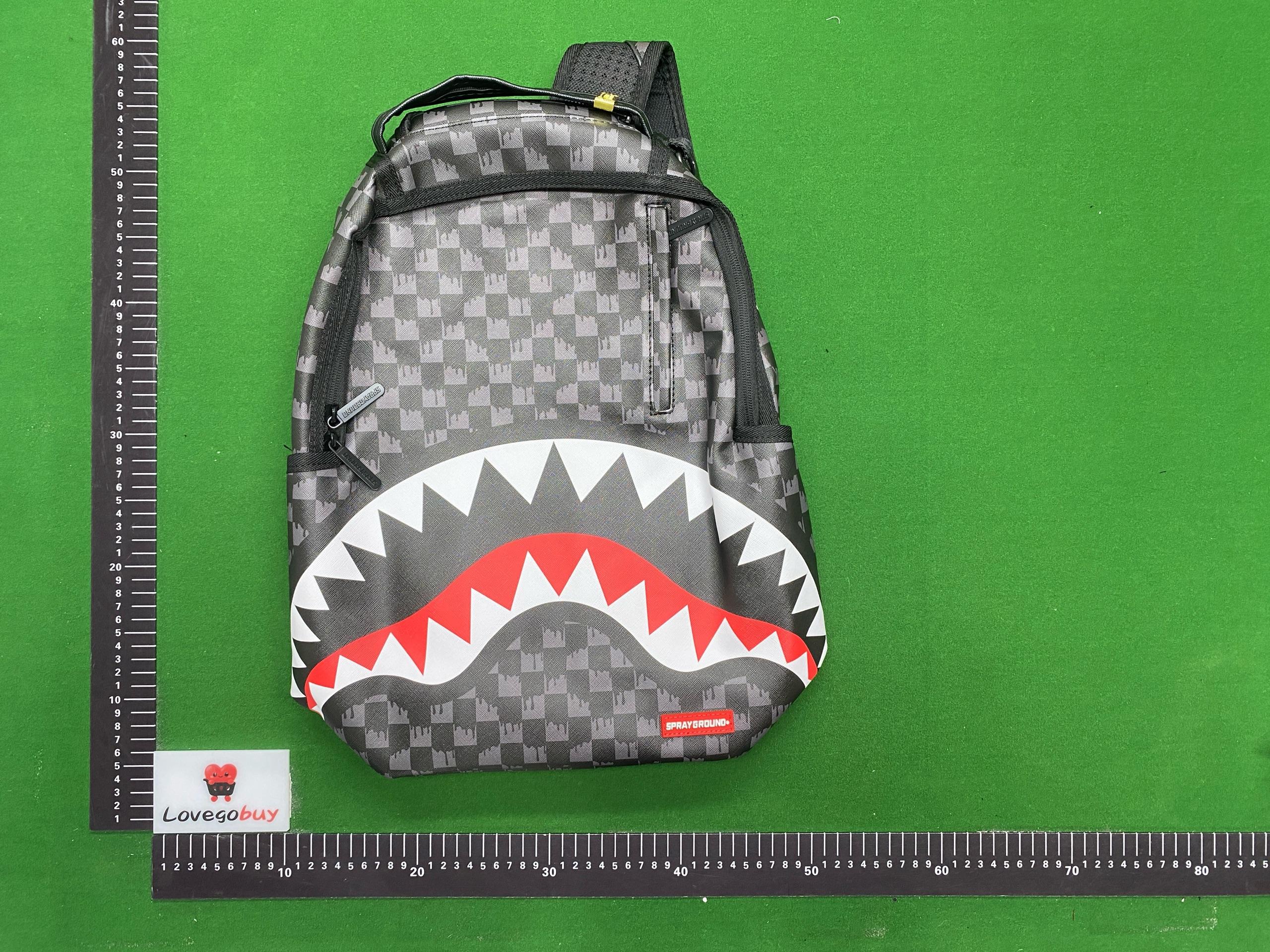 Foto QC 2 de Sprayground Henny Black Checkered DLX Backpack