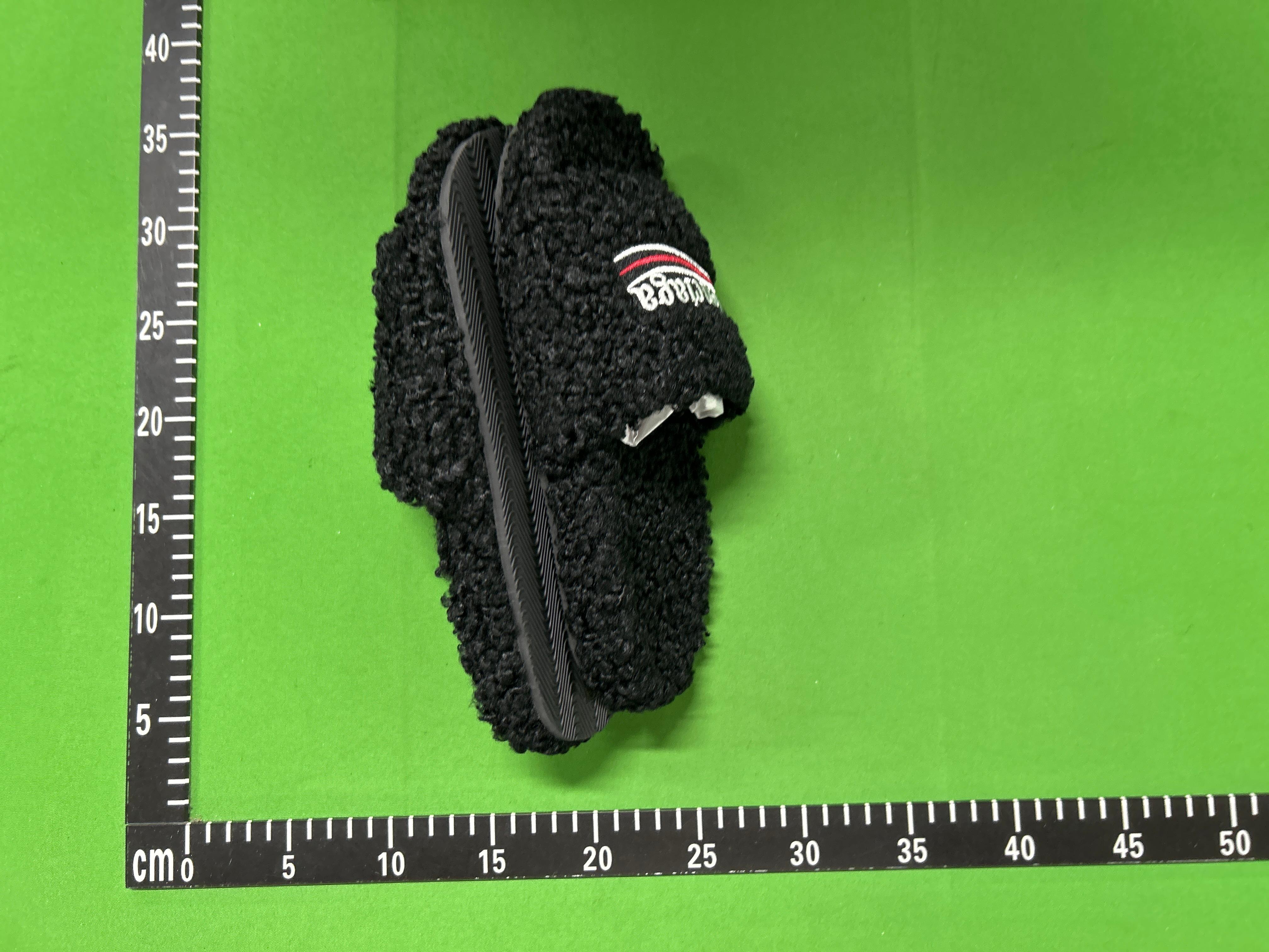 Foto QC 5 de Balenciaga Pool Slide Furry Leopard