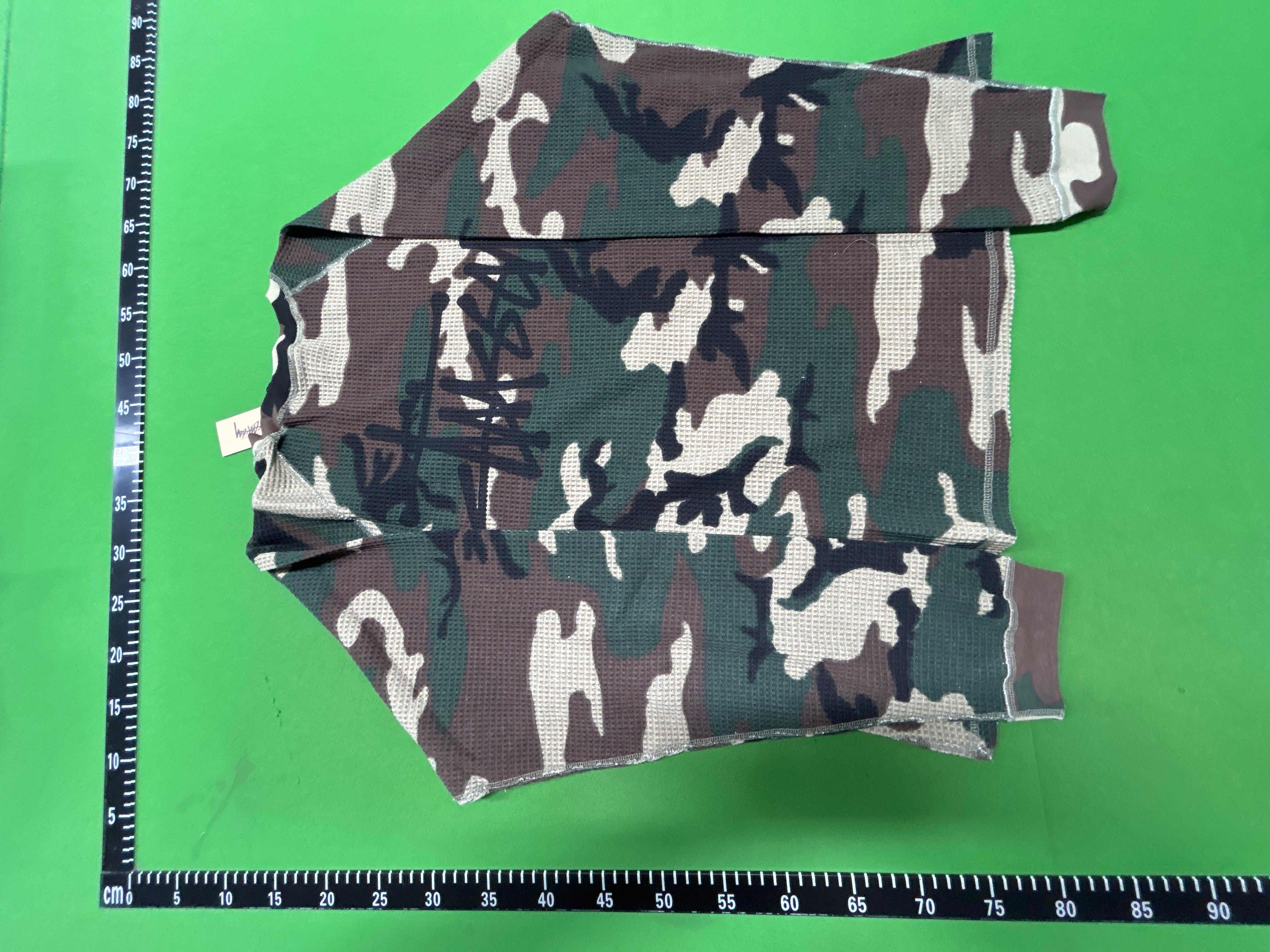 Foto QC 8 de Stussy Logo Plaid Shirt Blue