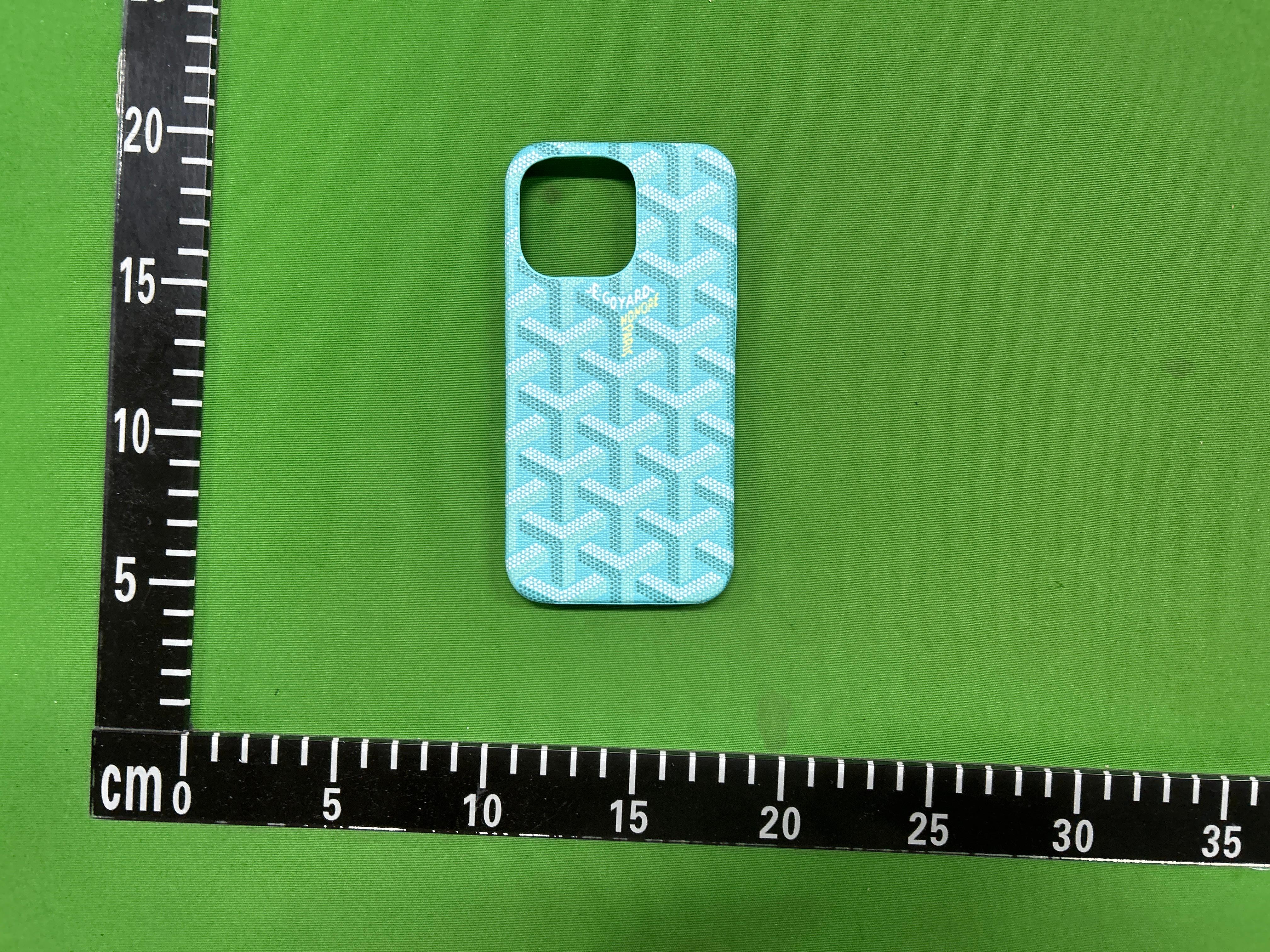 Foto QC 4 de Goyard Goyardine Canvas Case for iPhone X Yellow