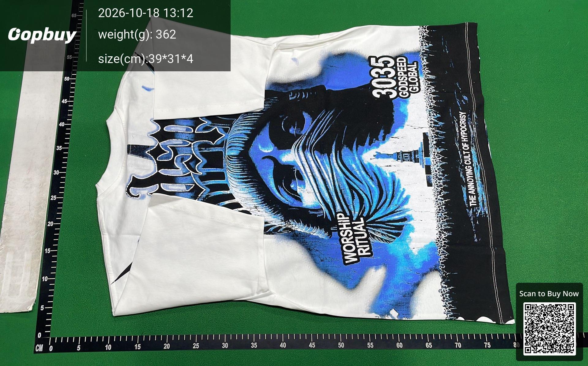 Foto QC 7 de Godspeed T-shirt Skull Racing Graphic Washed Black