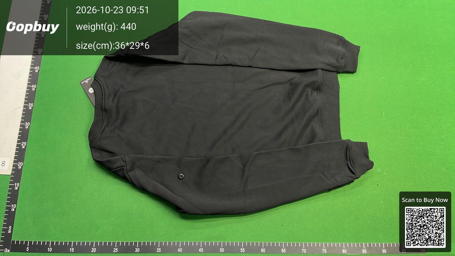 Foto QC 7 de Stone Island Compass Badge Crewneck Sweater Grey