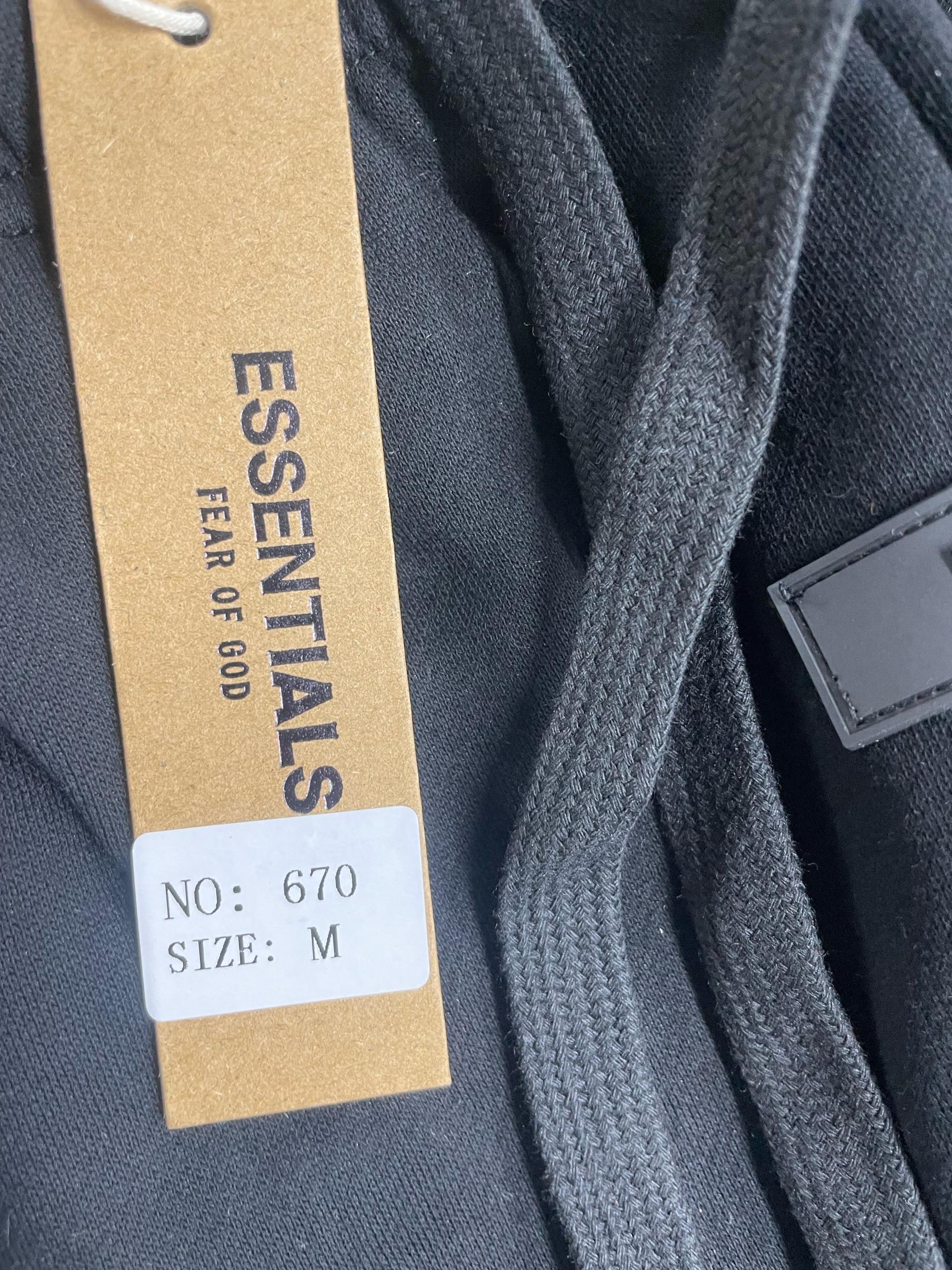 Foto QC 7 de Fear of God Essentials Campus 90s Hoodie Faded Black