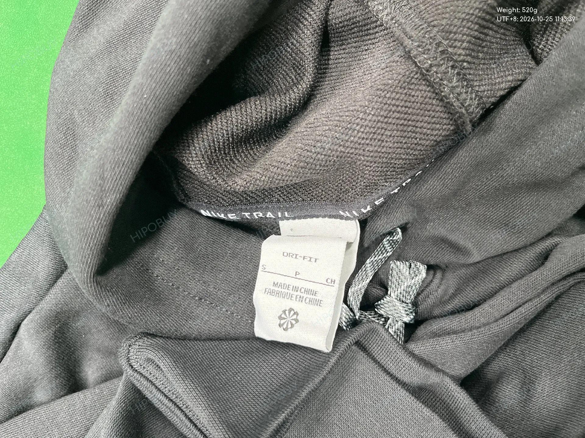 Foto QC 5 de Nike Trail Hoodie Mountain Graphic Black