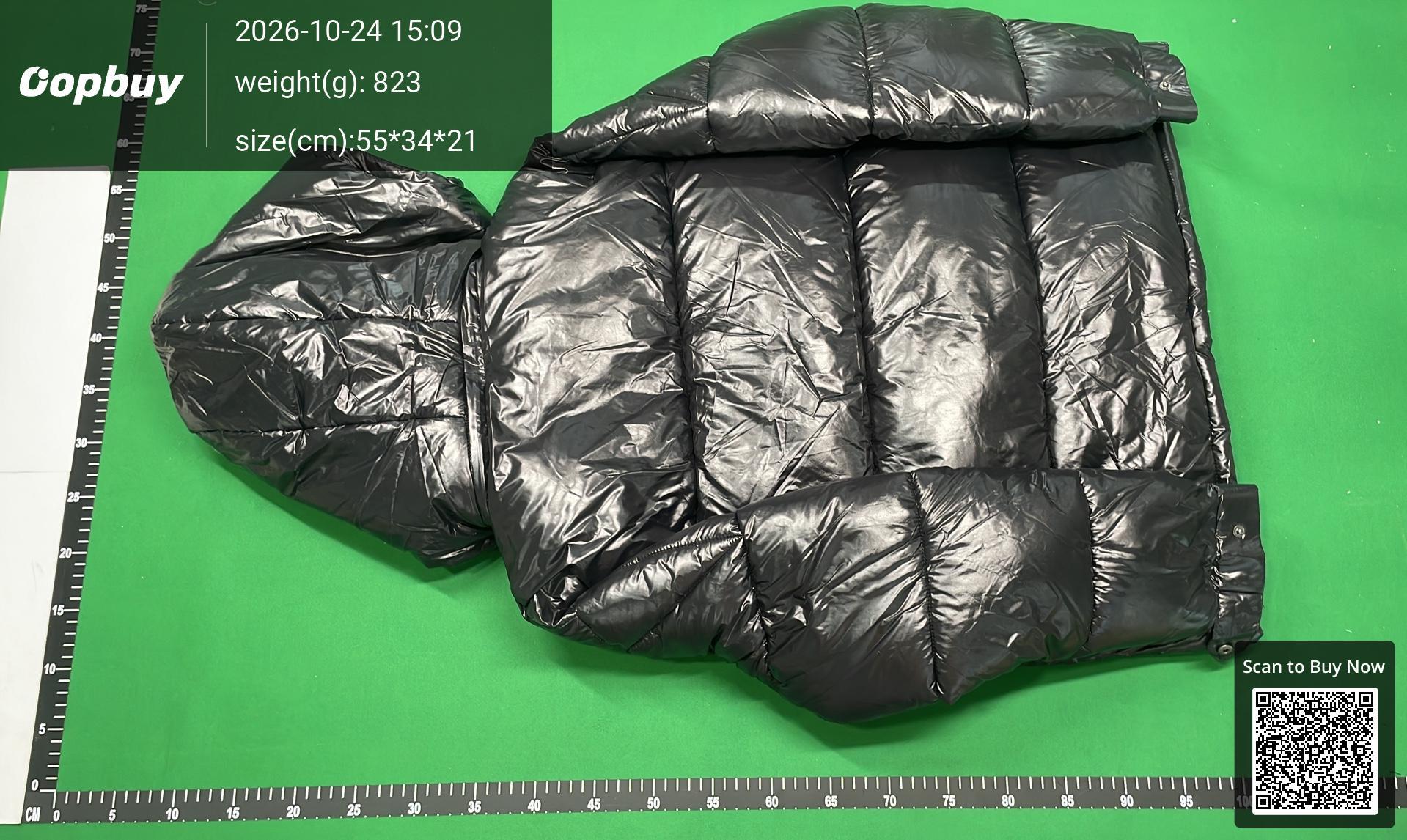 Foto QC 3 de Moncler Puffer Jacket Down White