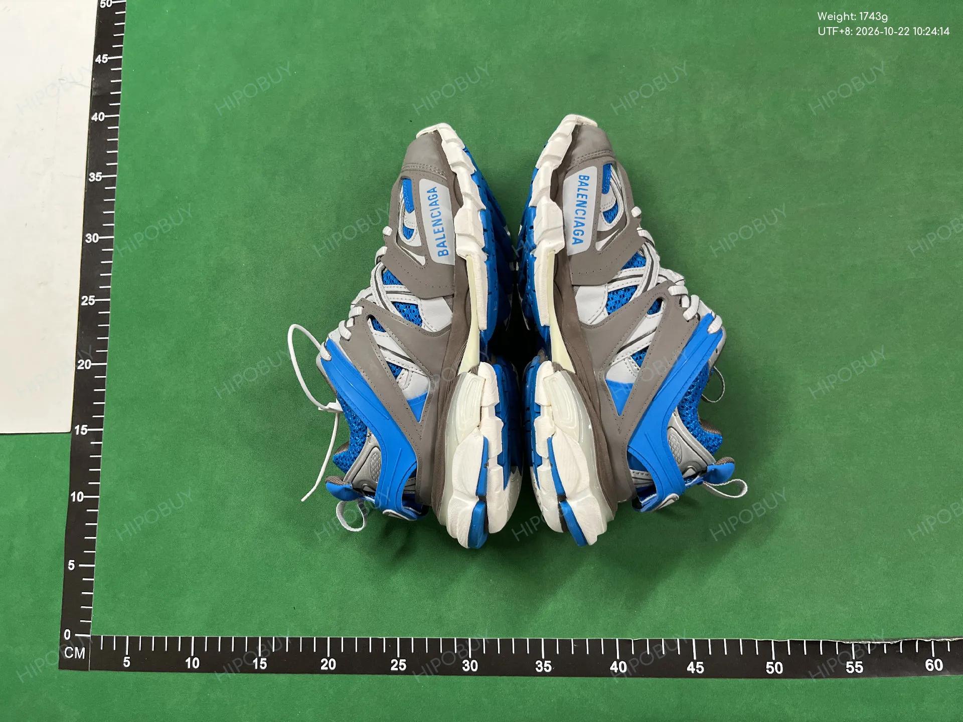 Foto QC 5 de Balenciaga Track LED Sneakers White Grey