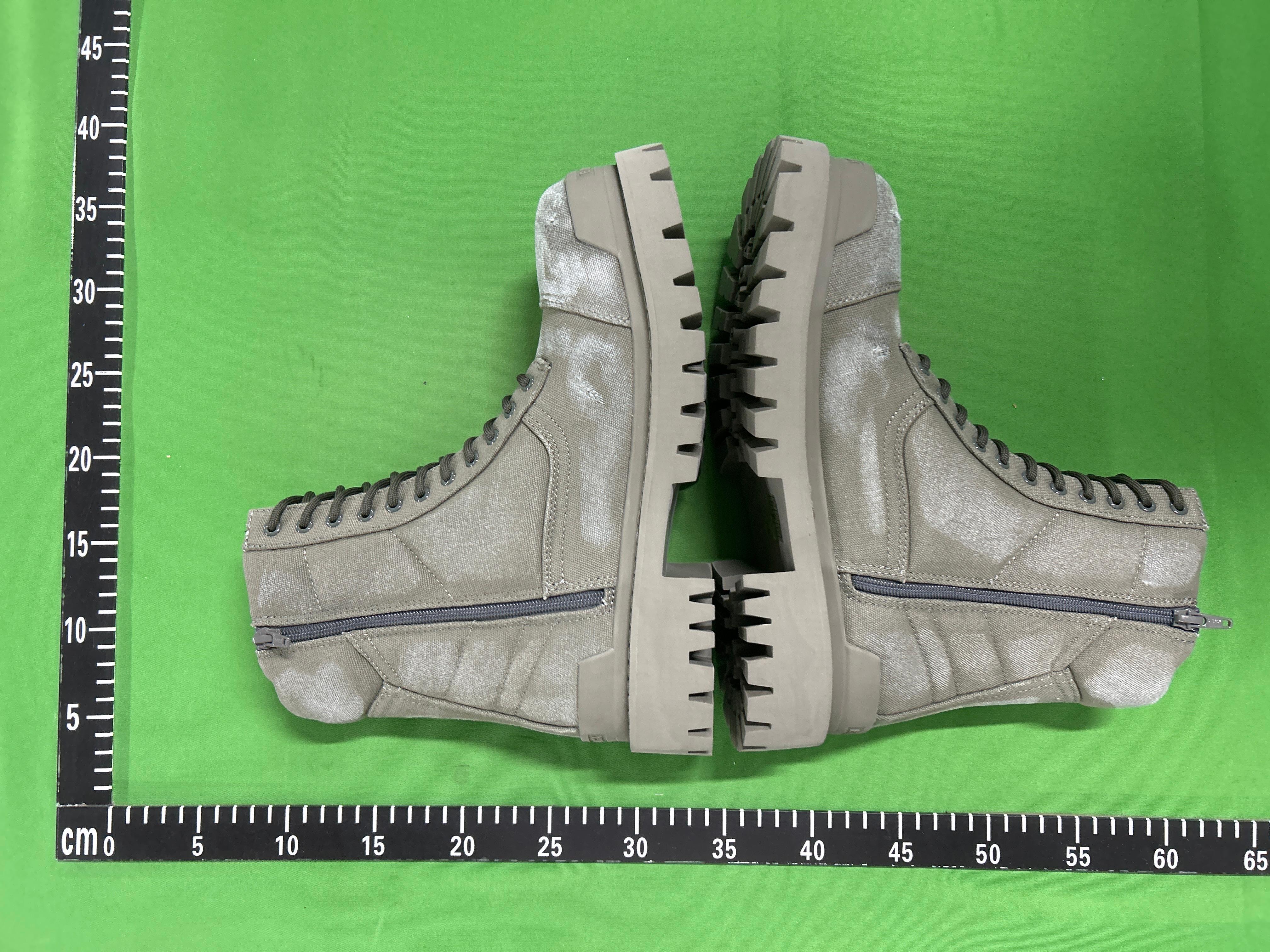 Foto QC 4 de Balenciaga Stomper Leather High Lace-Up Black 805889 W2H11 1000