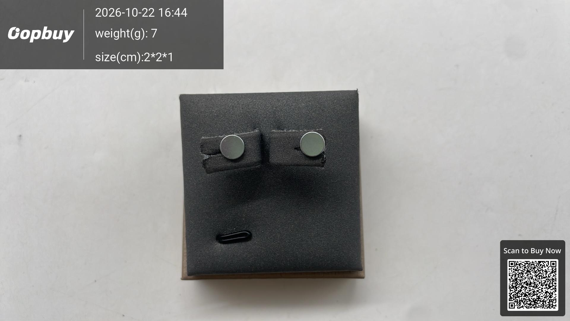 Foto QC 4 de Other Magnetic Earrings Metal Zircon Silver