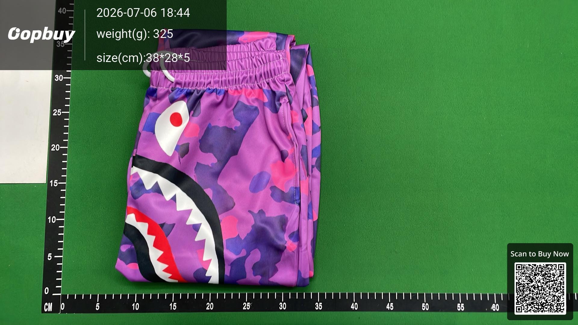 Foto QC 8 de BAPE Shark Sweatpants Relaxed Grey