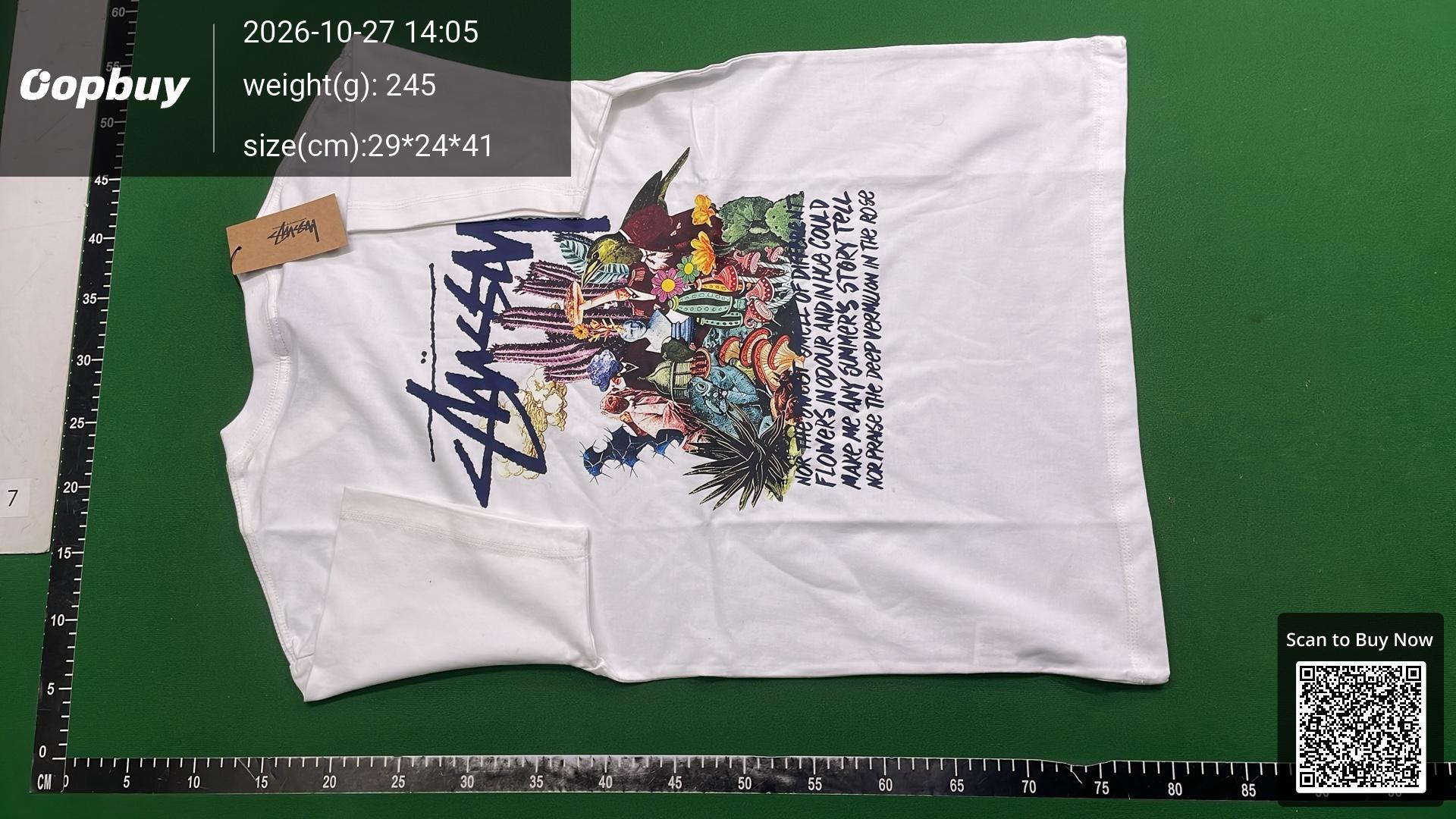 Foto QC 7 de Stussy Dog Collage T-shirt White