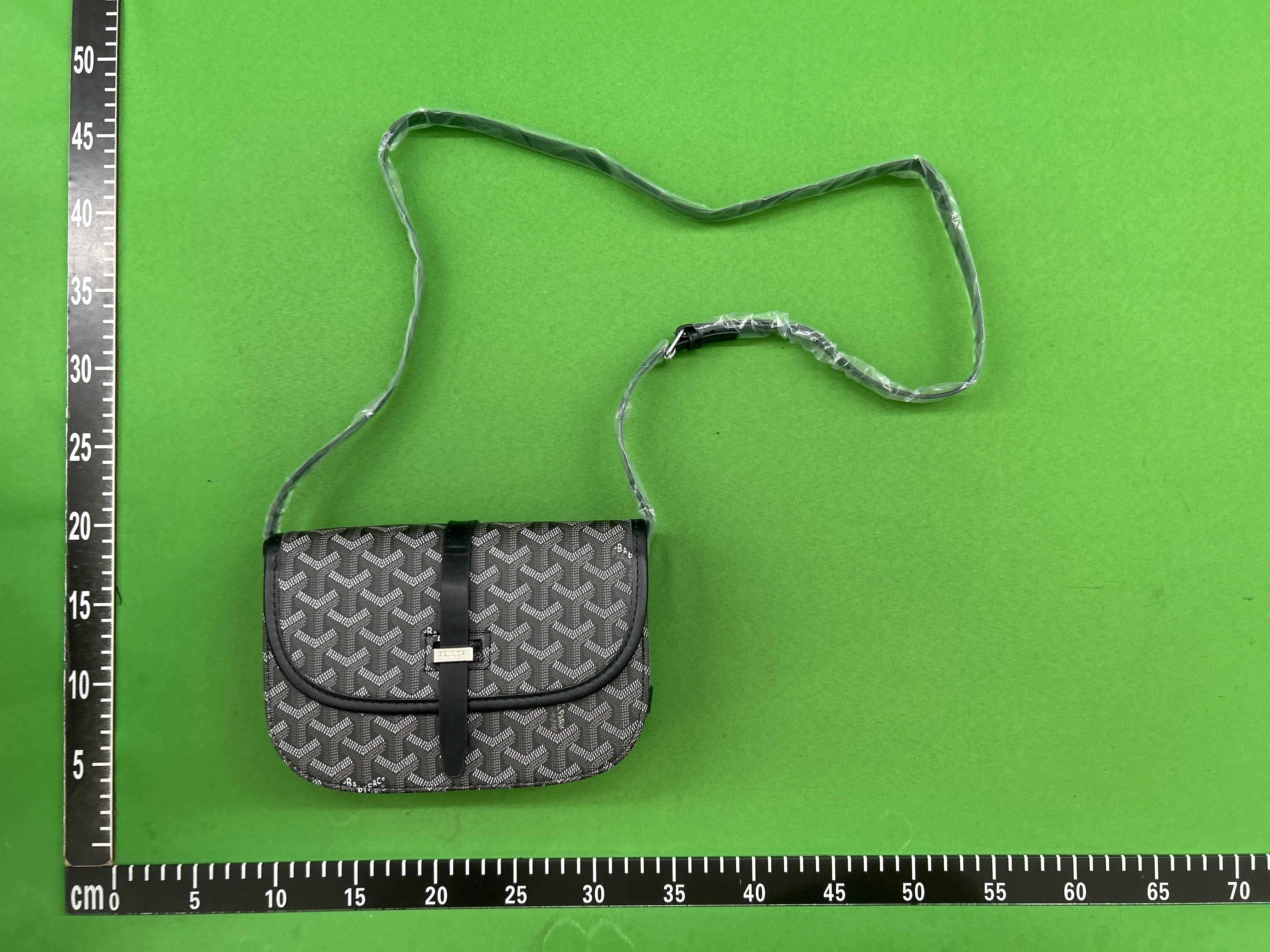Foto QC 5 de Goyard Belvedere PM Grey Goyardine Canvas