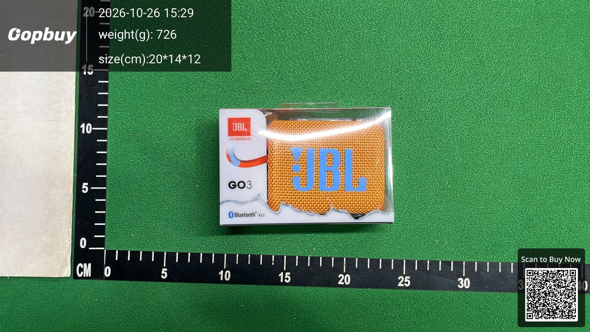 Foto QC 1 de JBL Bluetooth Speaker Go 3 Teal