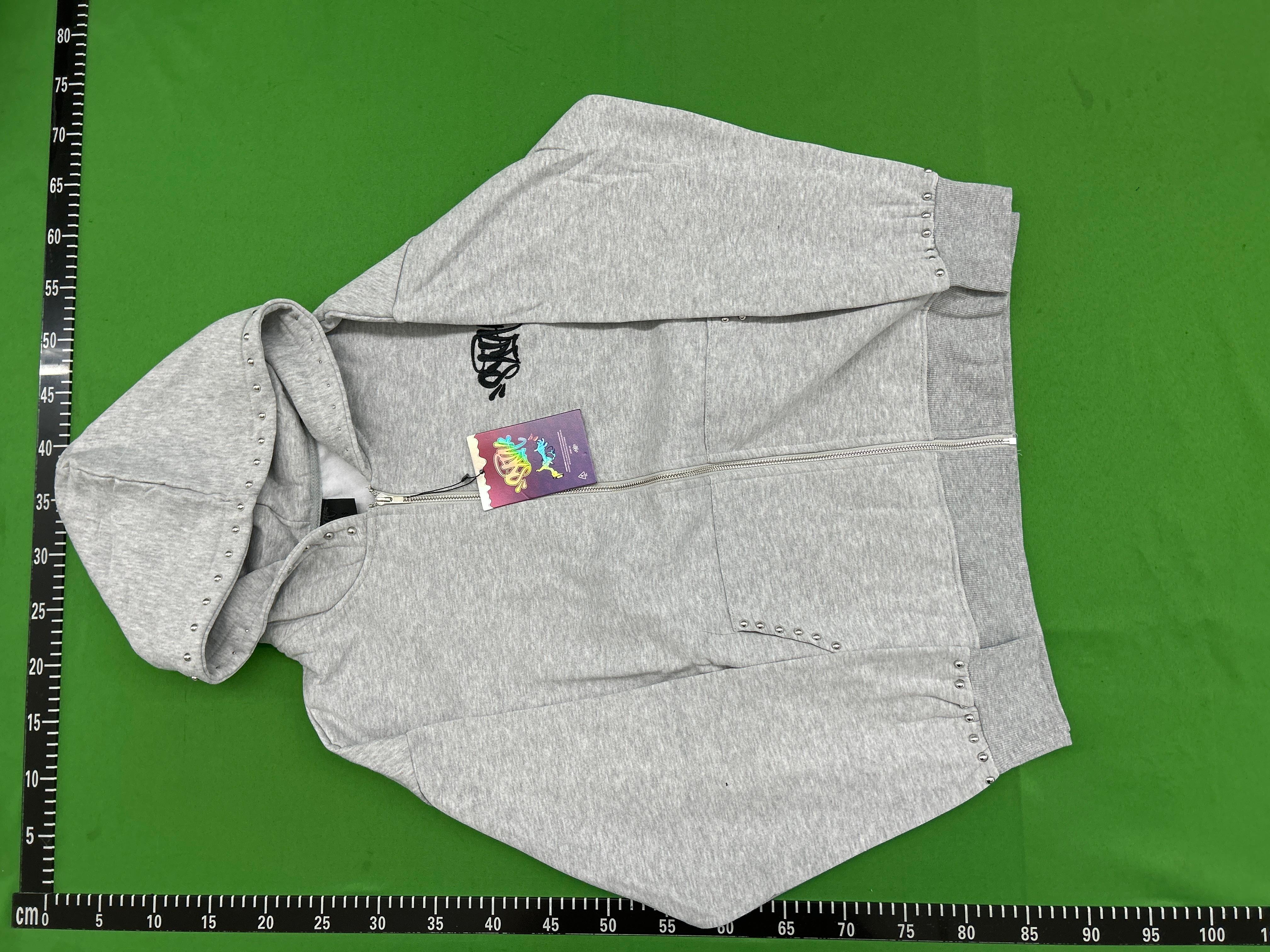 Foto QC 3 de Corteiz Sweat Shorts Script Logo Fleece Green
