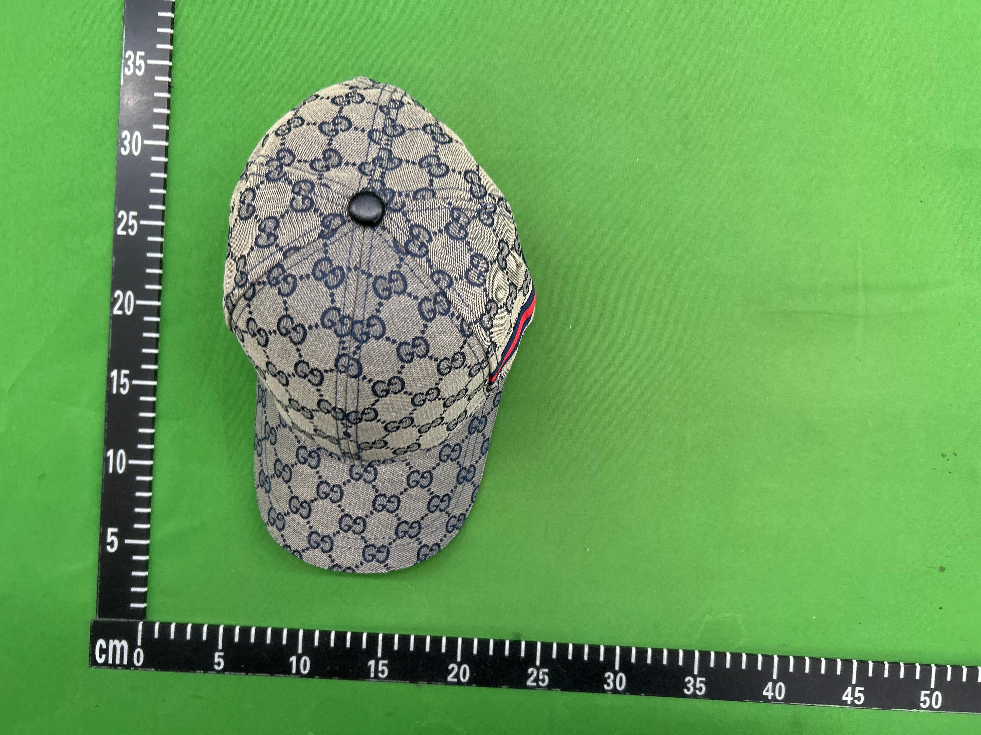 Foto QC 2 de Gucci GG Canvas Web Cap Black