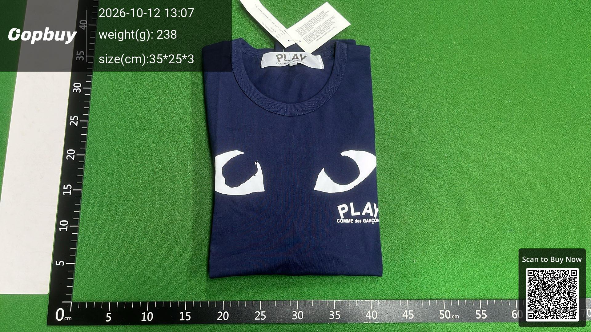 Foto QC 8 de Comme des Garcons Play T-shirt White