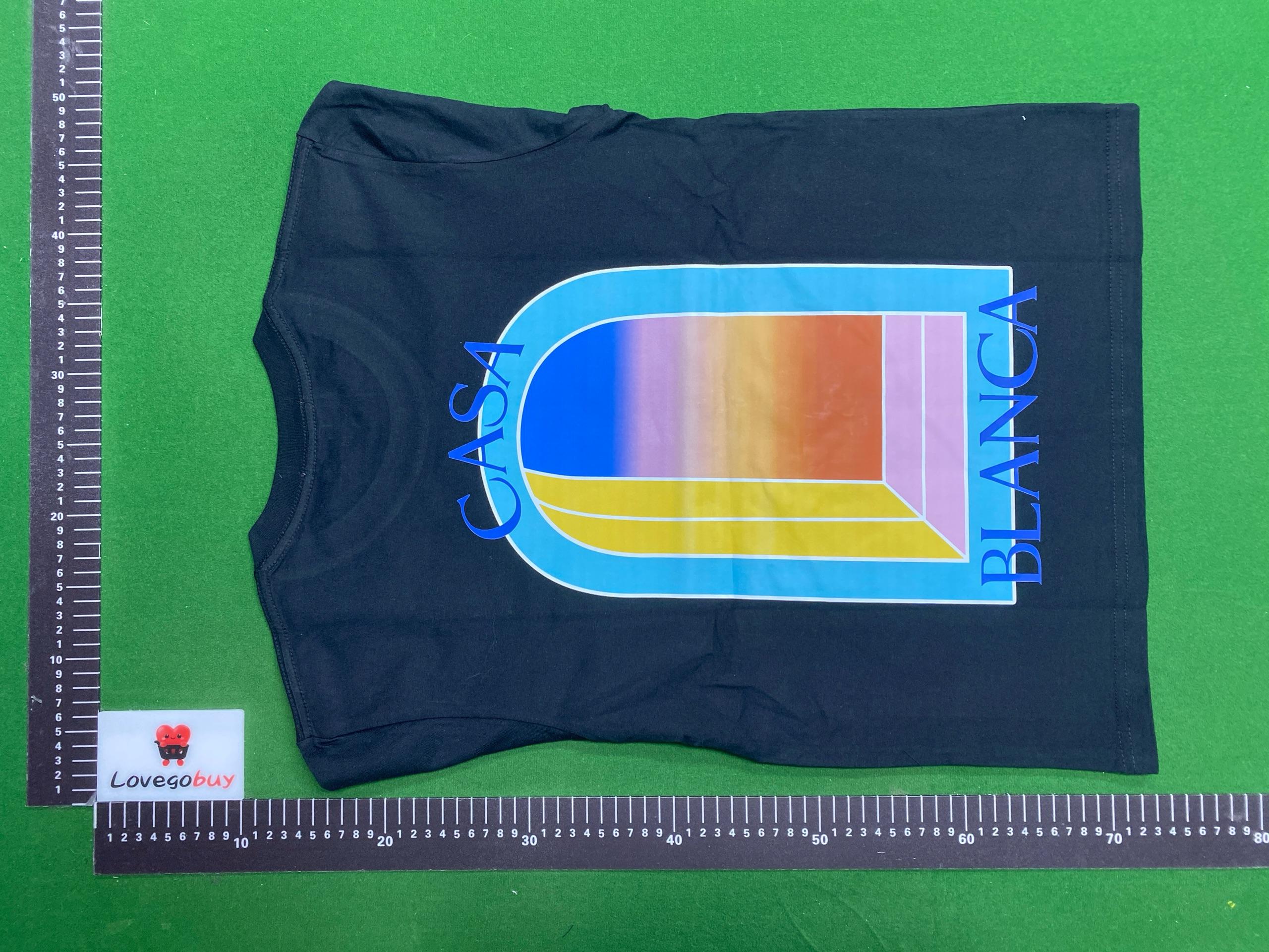 Foto QC 3 de Casablanca T-shirt Joy Black