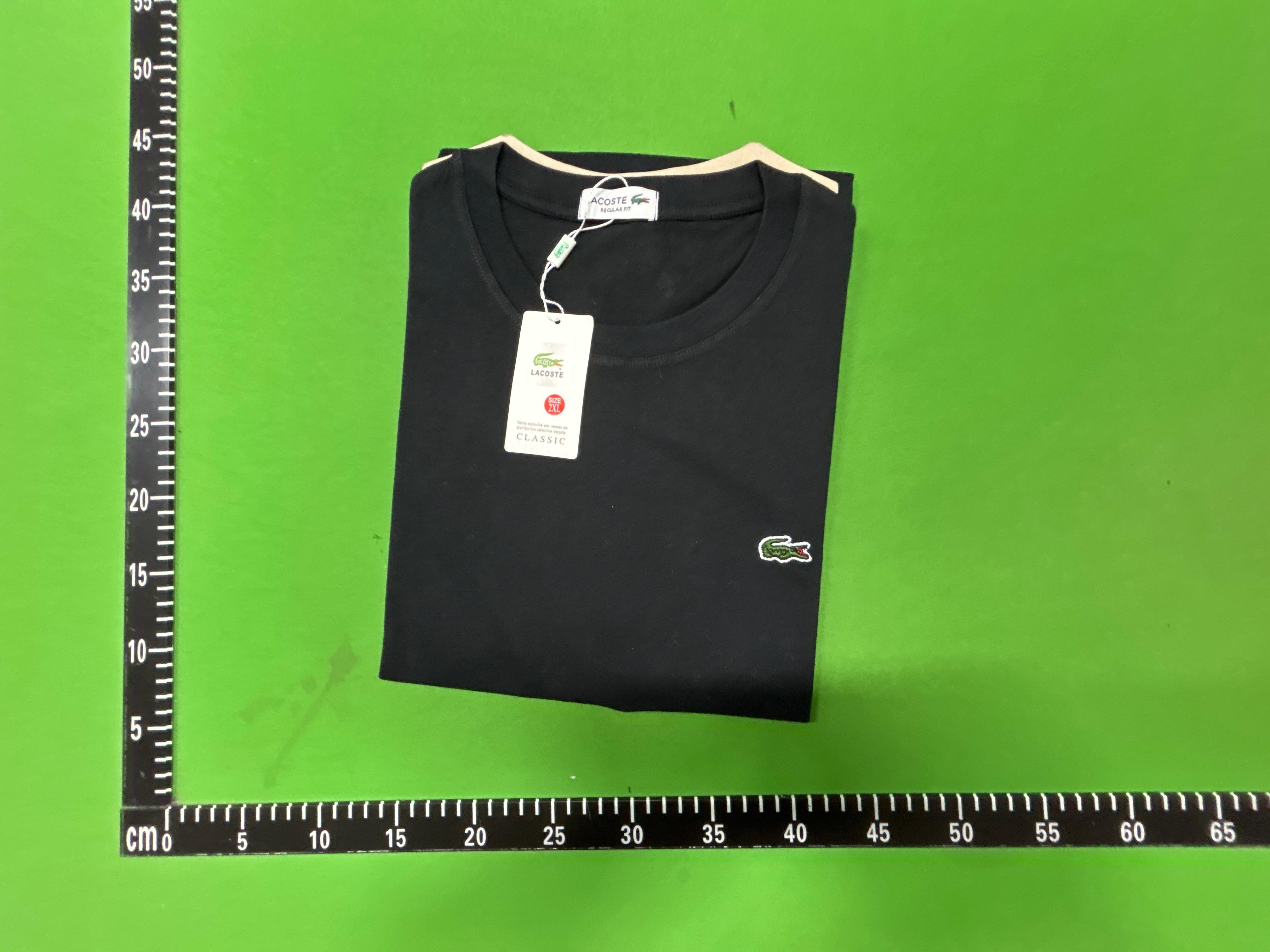 Foto QC 5 de Lacoste T-shirt Crocodile Logo Grey