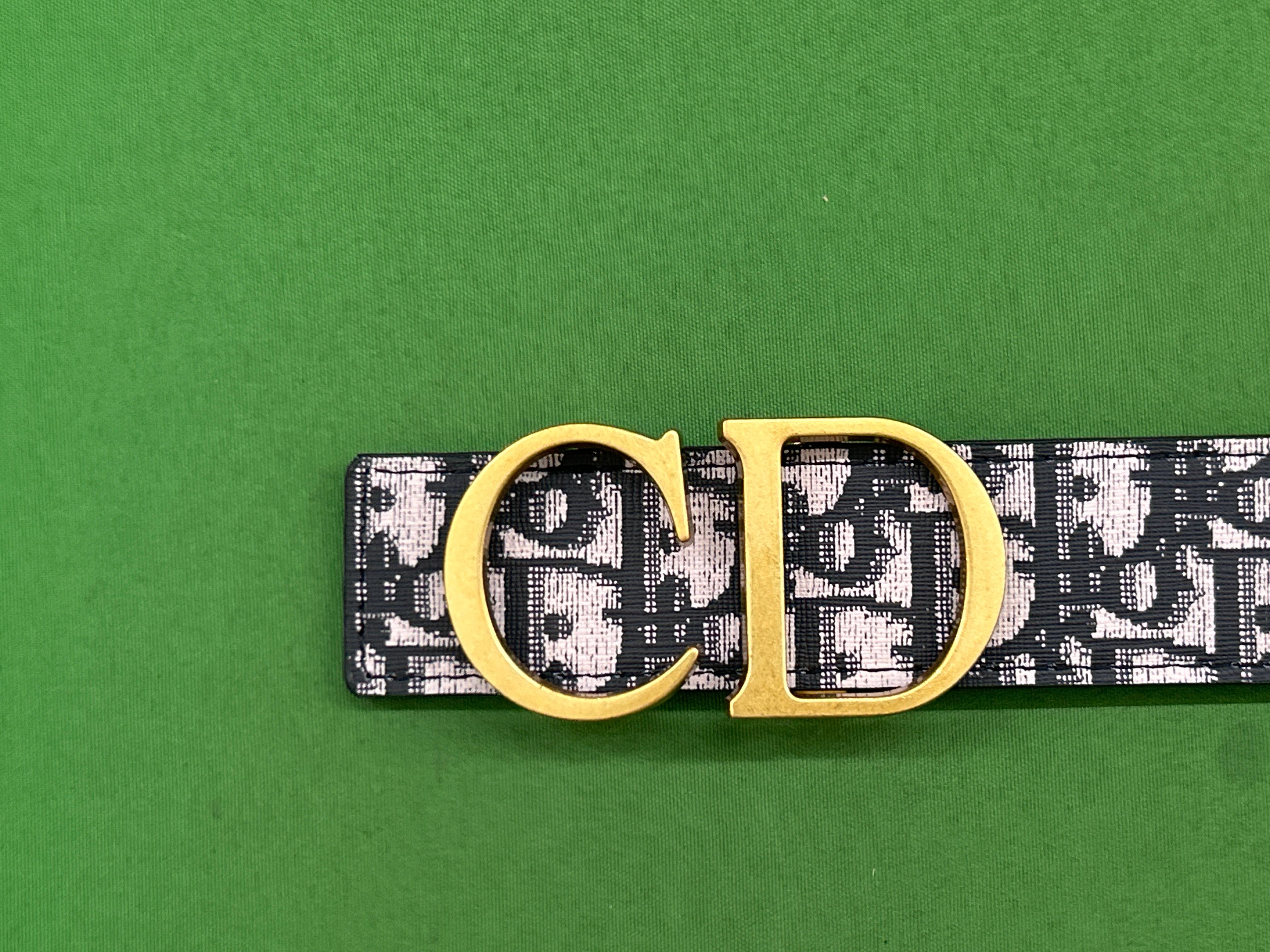 Foto QC 1 de Dior CD Icon Belt Black