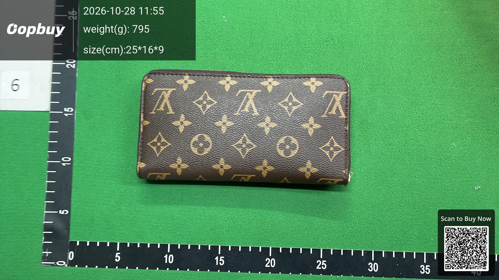 Foto QC 6 de Louis Vuitton Zippy Wallet Damier Azur White