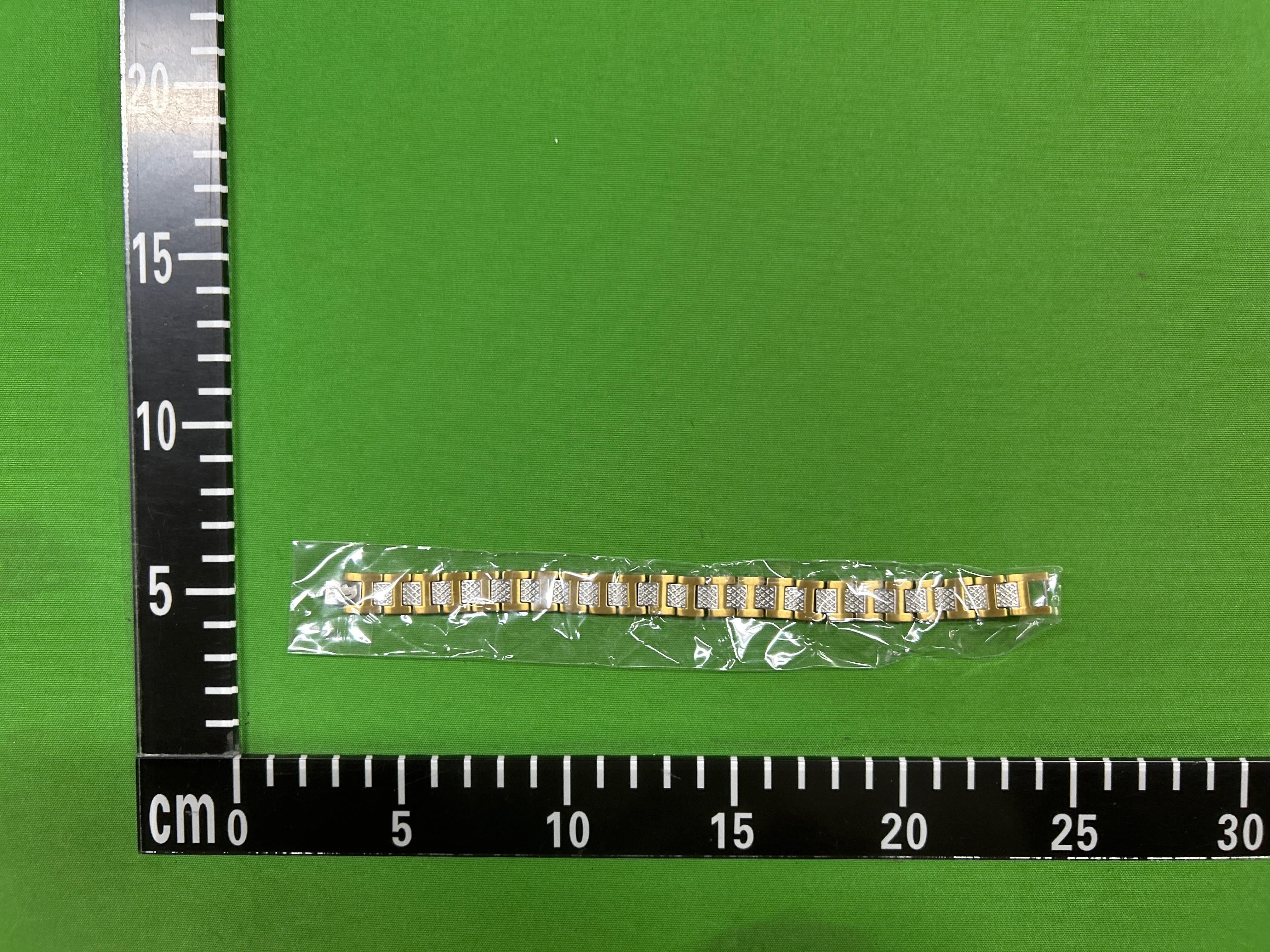 Foto QC 6 de Lacoste Metropole Bracelet Stainless Steel Black Gold