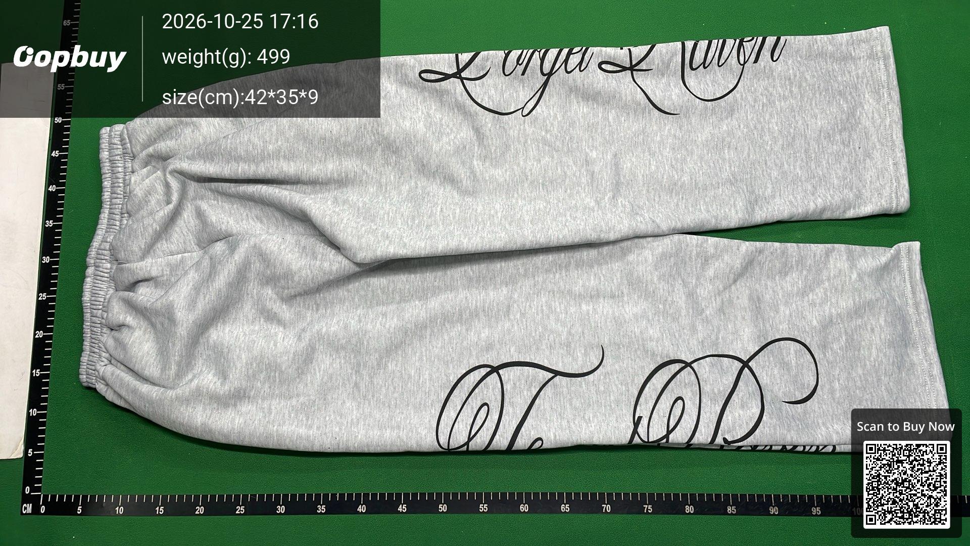 Foto QC 3 de Forget Raven Sweatpants Wide Leg Grey