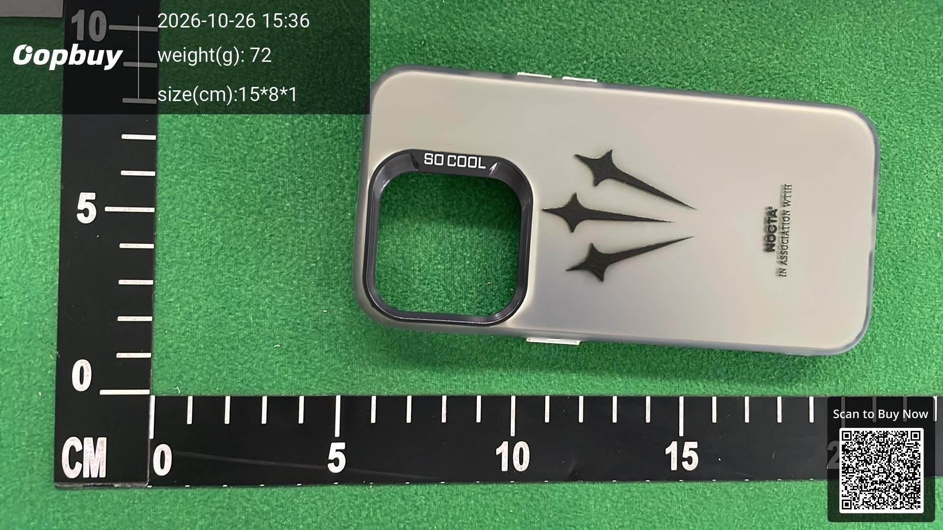 Foto QC 8 de NOCTA Case for iPhone 16 Pro Max Silver