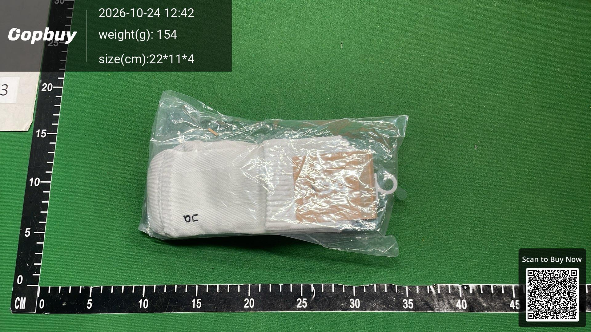 Foto QC 7 de On Core Run Crew Socks 2-Pack White