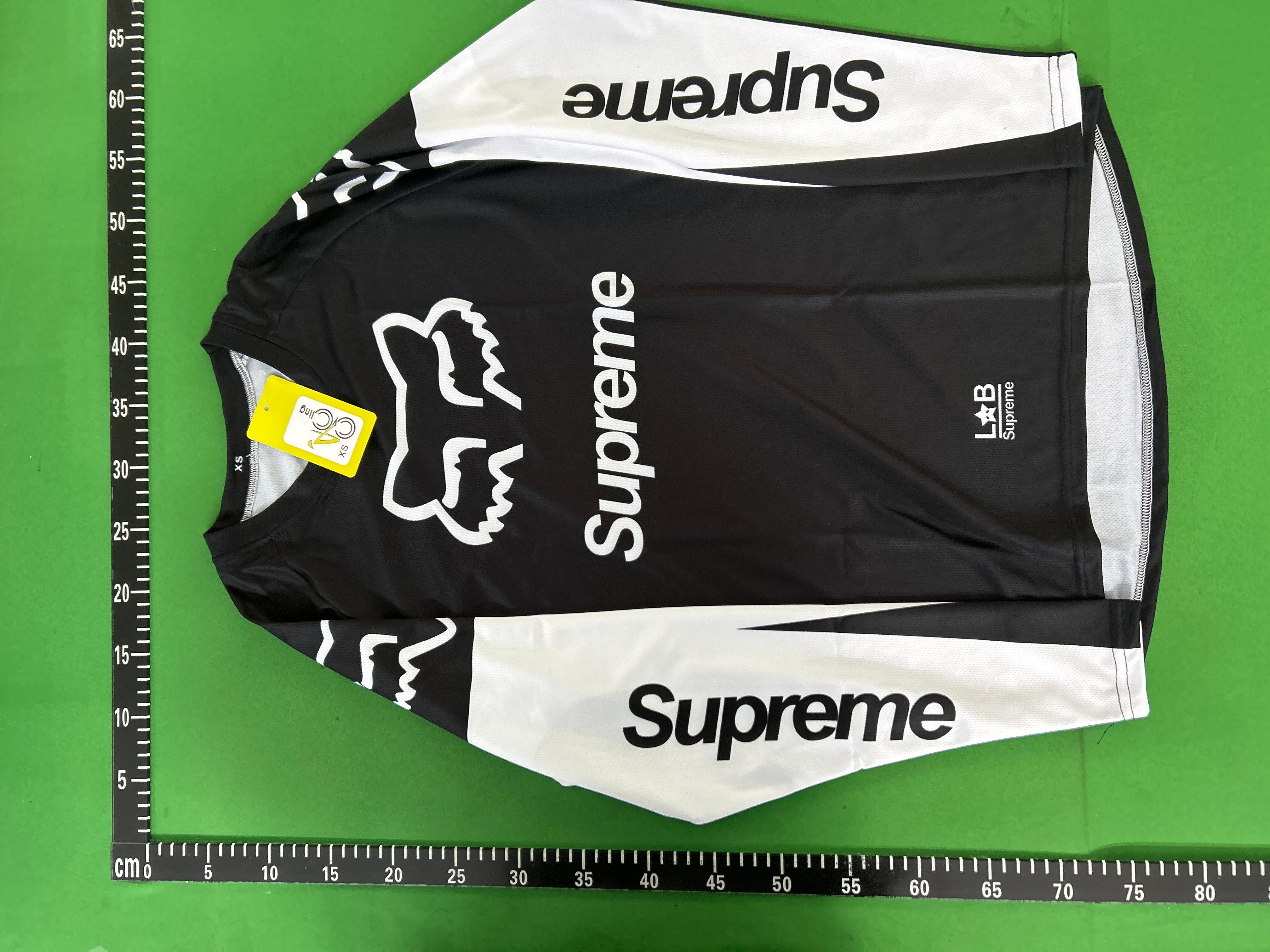 Foto QC 7 de Supreme x Fox Racing 2018 Moto Jersey Red