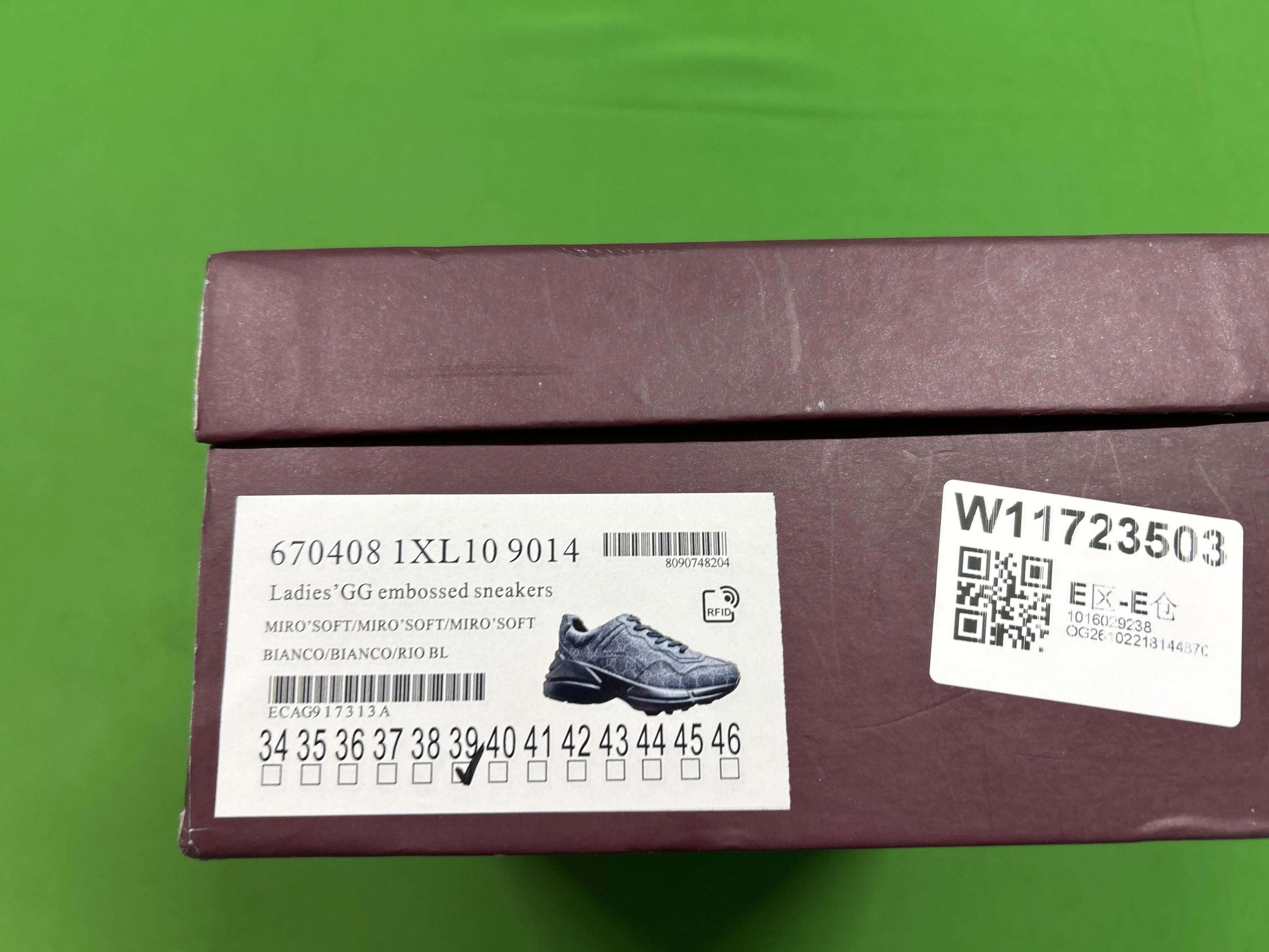 Foto QC 1 de Gucci Dad Shoes Platform Logo Print Multicolor