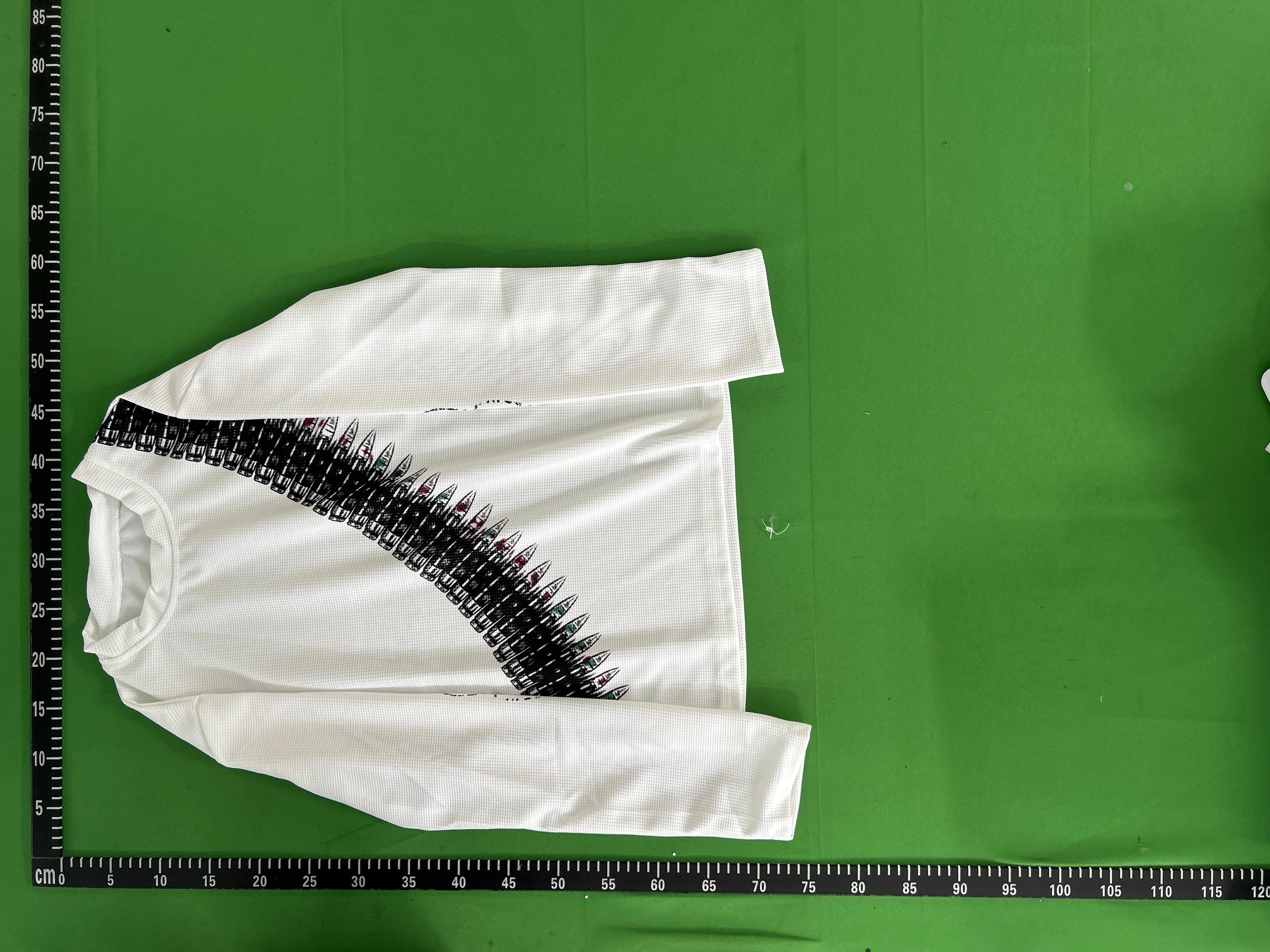 Foto QC 8 de Other Sweatpants Double Waistband Bullet Belt Print Grey