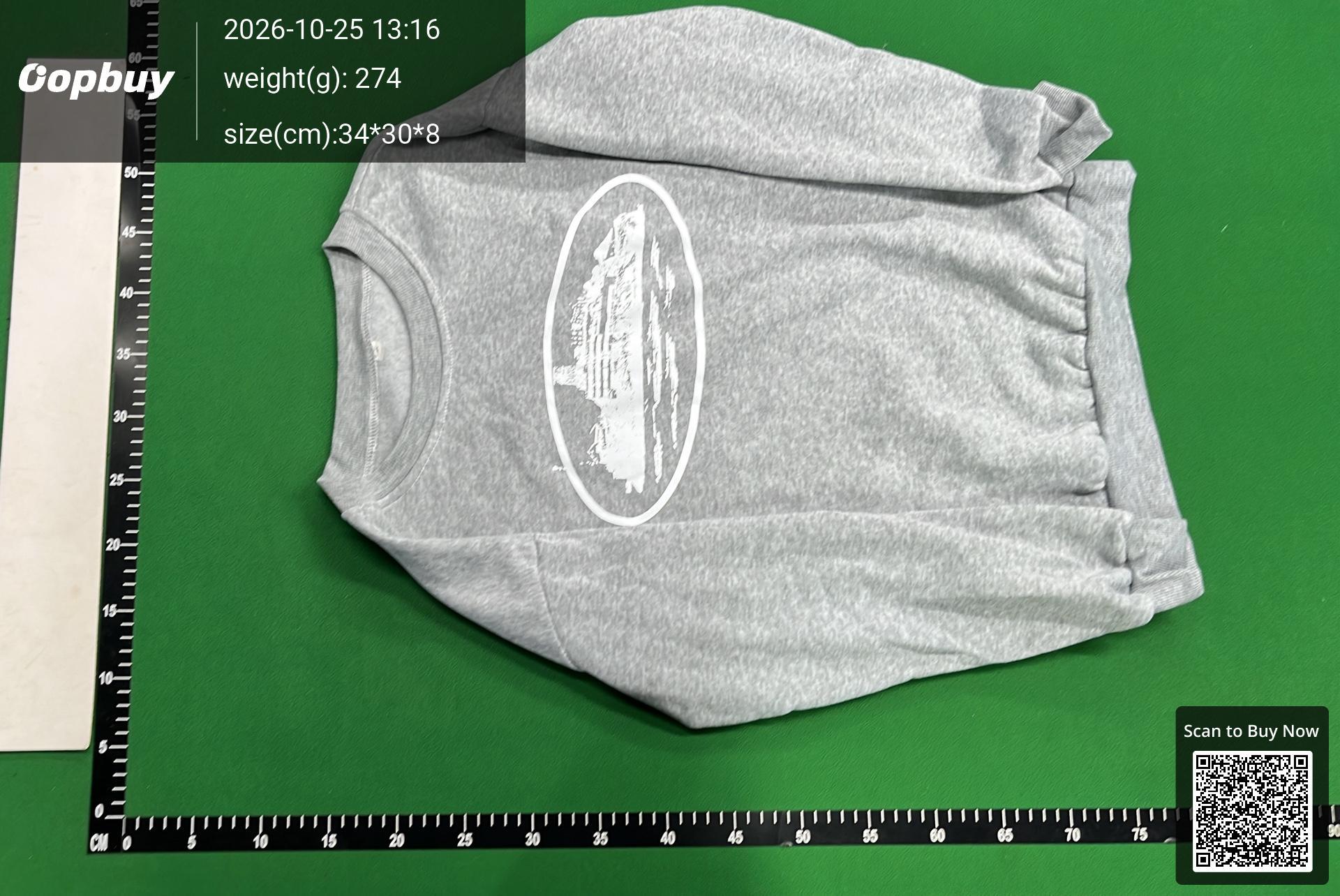 Foto QC 2 de Corteiz Alcatraz Crewneck Sweater Light Blue