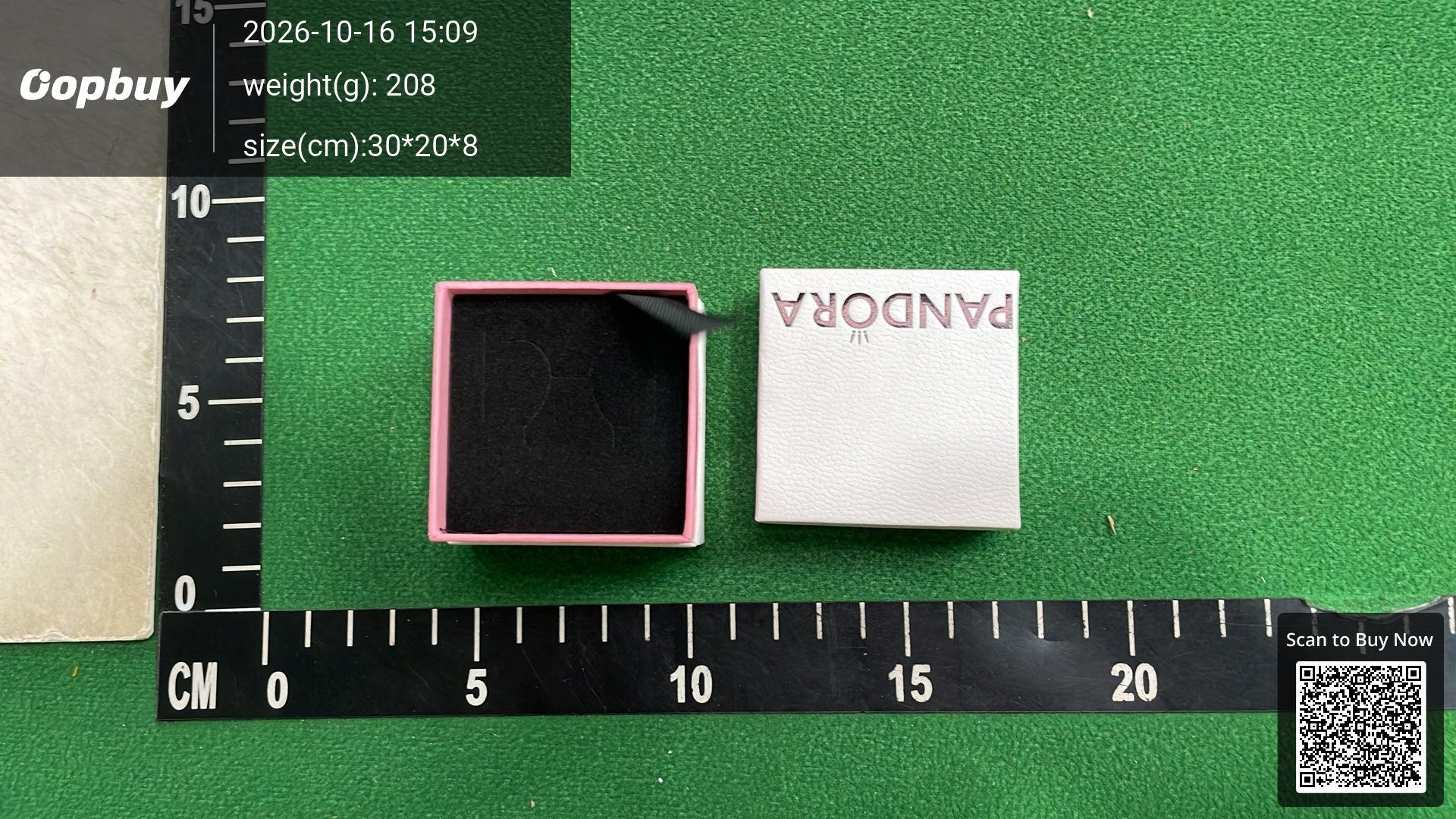 Foto QC 5 de Pandora Jewelry Box Set (Set of 5) Pink