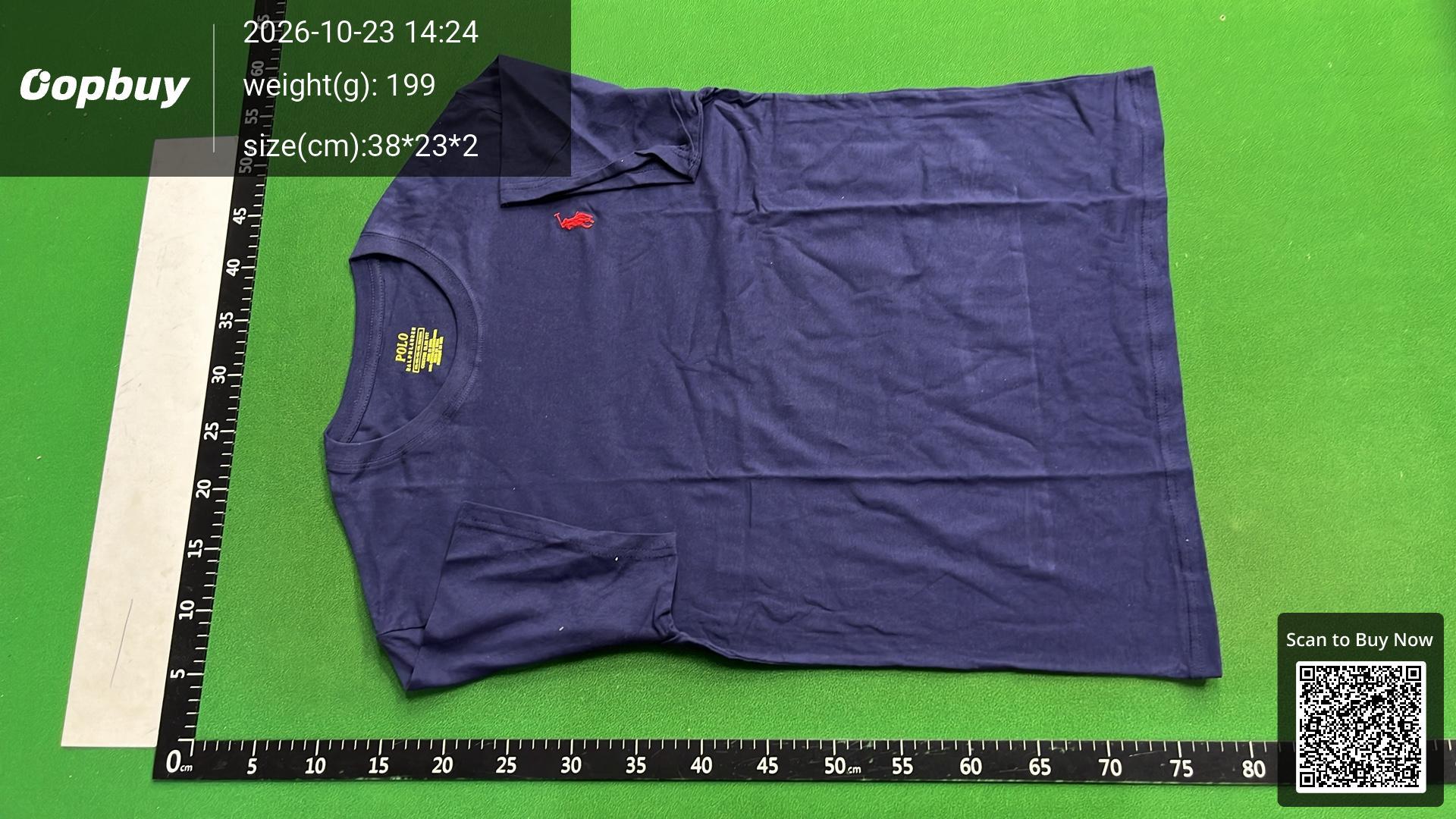 Foto QC 6 de Polo Ralph Lauren T-shirt Embroidered Pony Blue