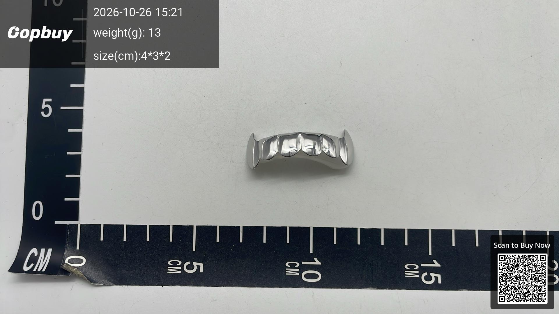 Foto QC 1 de Unbranded Grillz Metal Silver
