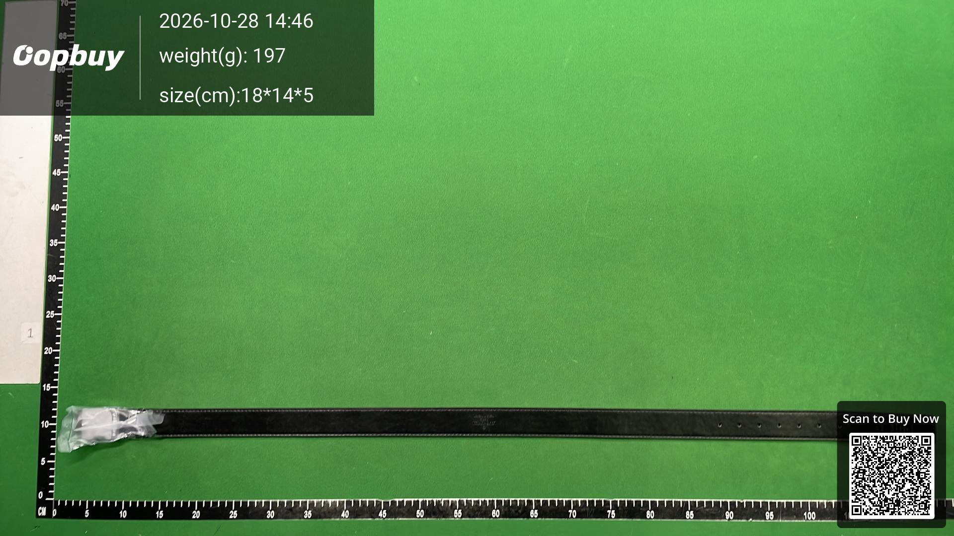 Foto QC 2 de Louis Vuitton LV Initiales Reversible Belt Monogram Watercolor