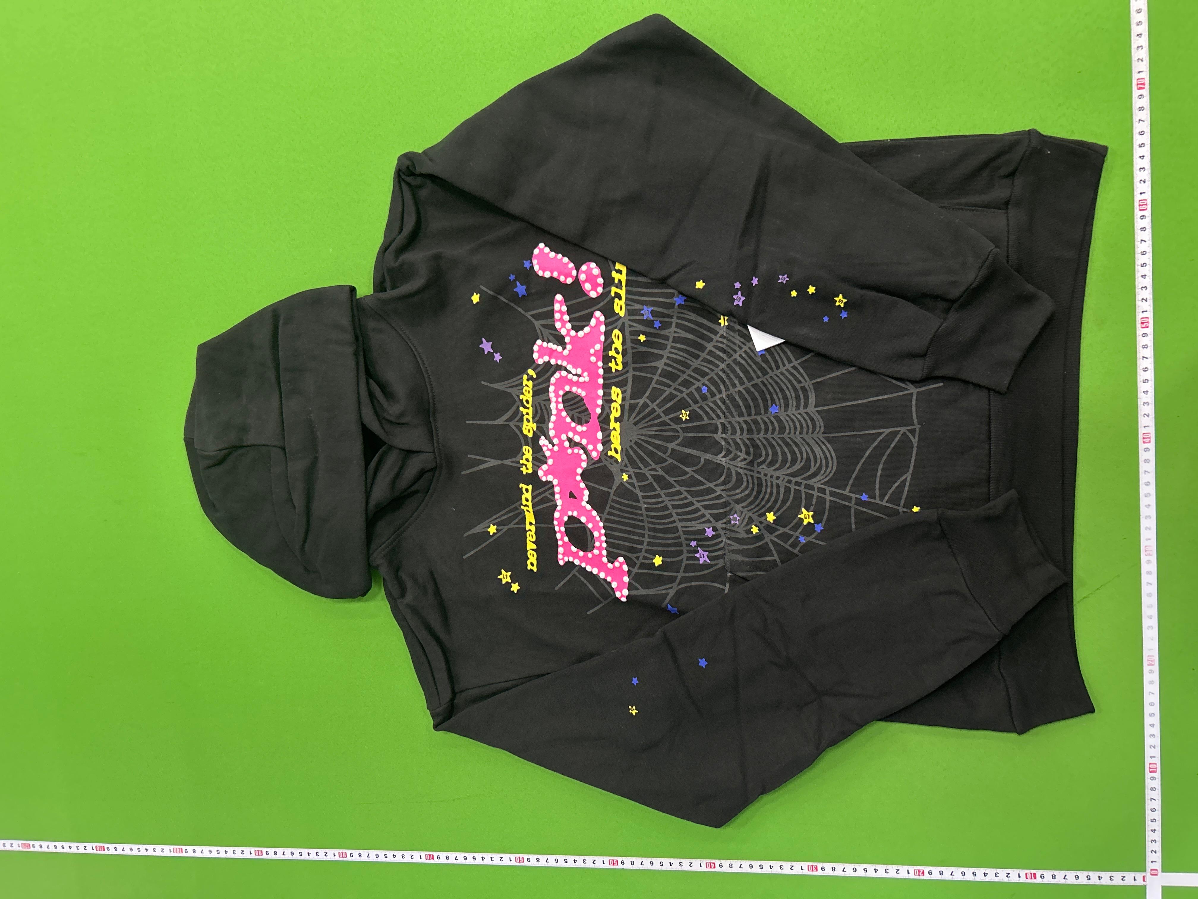 Foto QC 7 de Sp5der Atlanta Hoodie Pink