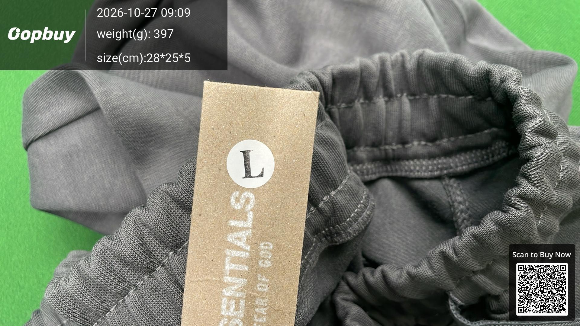 Foto QC 5 de Fear of God Essentials Sweatpants Relaxed Taupe