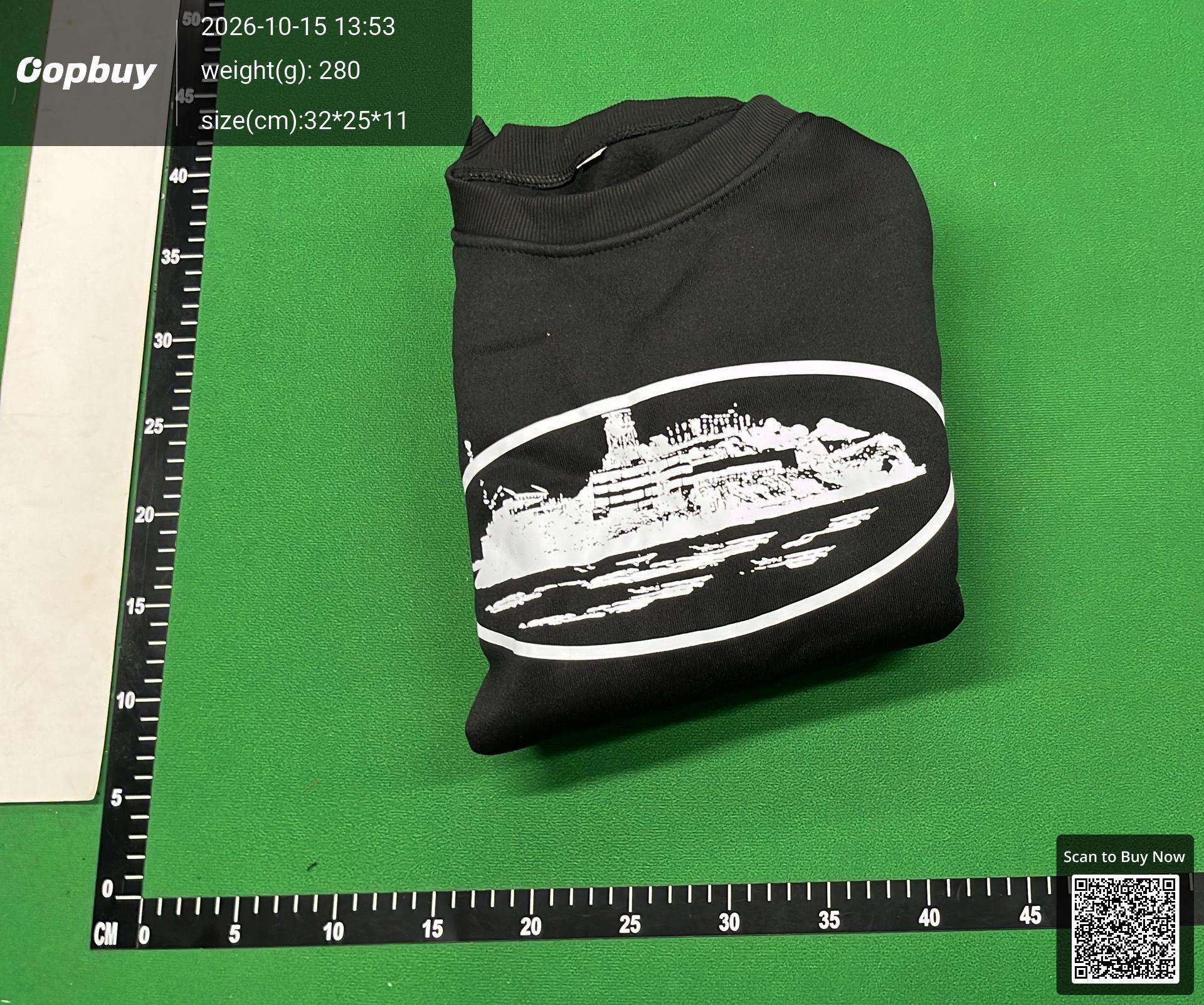 Foto QC 8 de Corteiz Alcatraz Crewneck Sweater Light Blue