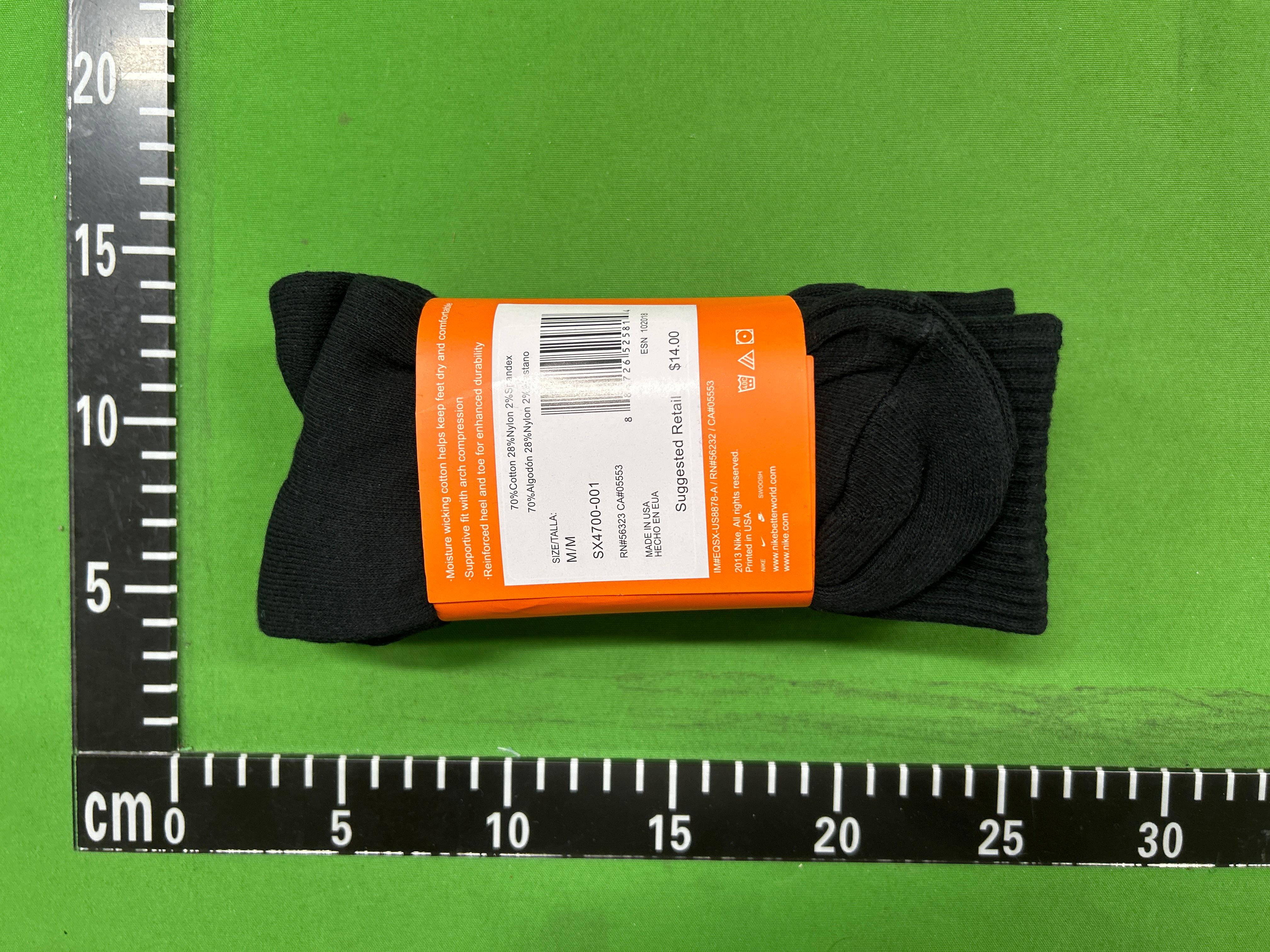 Foto QC 8 de Nike Everyday Ankle Socks Dri-FIT White