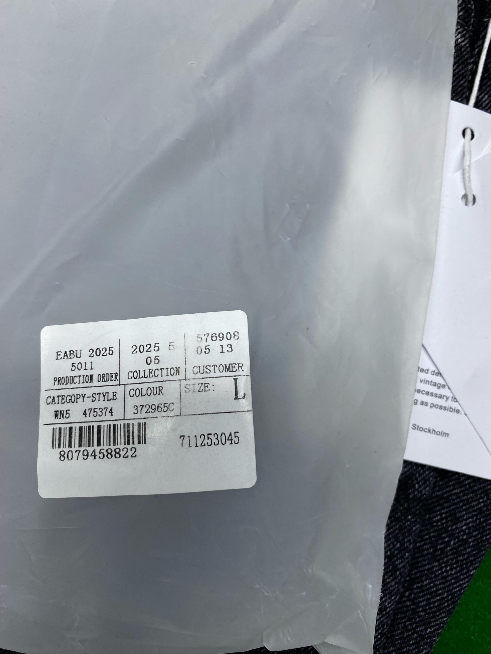 Foto QC 2 de Acne Studios Jeans Wide-Leg Blue