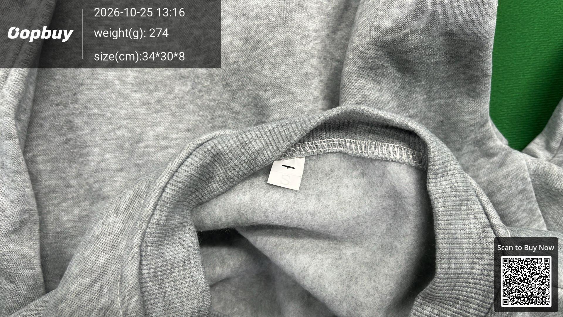 Foto QC 1 de Corteiz Alcatraz Crewneck Sweater Light Blue
