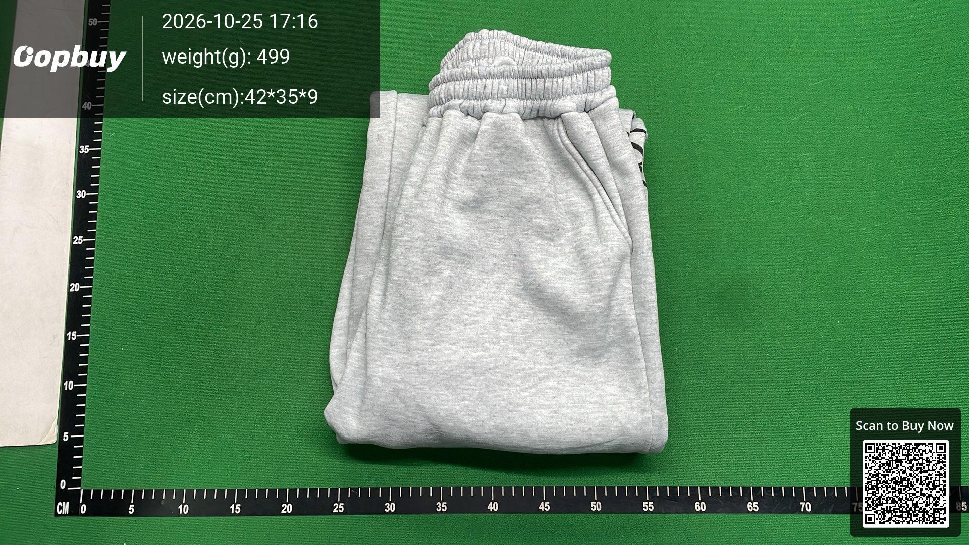 Foto QC 4 de Forget Raven Sweatpants Wide Leg Grey